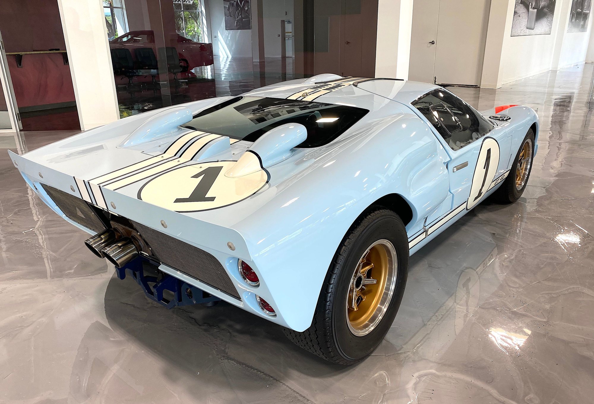 1966 Ford GT40 - 1966 Ford GT40 - Street Legal - Used - VIN GT40P224500000000 - 70 Miles - 8 cyl - 2WD - Manual - Coupe - Blue - Boca Raton, FL 33431, United States