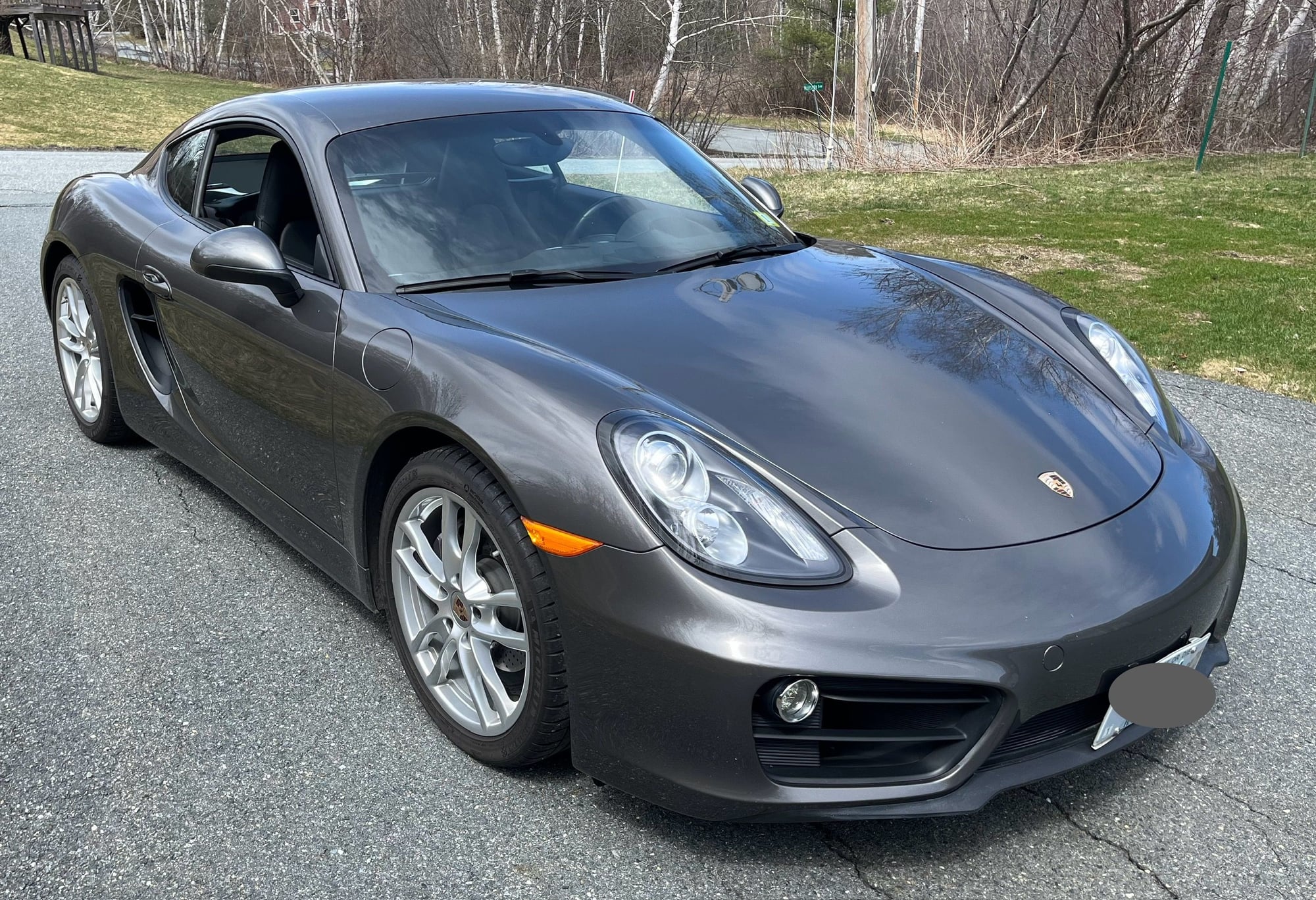 2015 Porsche Cayman - 2015 Porsche Cayman One Owner 6 Speed - Used - VIN WP0AA2A85FK164536 - 6 cyl - 2WD - Manual - Coupe - Gray - Lebanon, NH 03766, United States