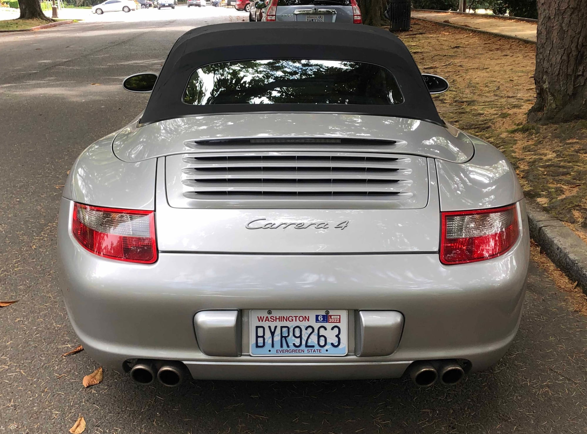 2006 Porsche 911 - 2006 997 C4 Cabriolet - Silver/Black Full Leather - Manual Trans! New Clutch/Flywheel - Used - VIN WP0CA29916S755744 - 87,600 Miles - 6 cyl - AWD - Manual - Convertible - Silver - Seattle, WA 98122, United States