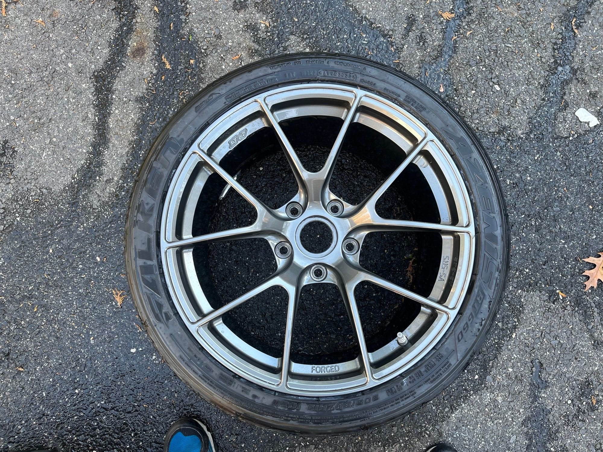 Wheels and Tires/Axles - Apex VS5-RS - 19inch -  9/10.5 - 718 / Cayman GT4 / - Falken RT660 265/305 - Used - -1 to 2024  All Models - Nj, NJ 07640, United States