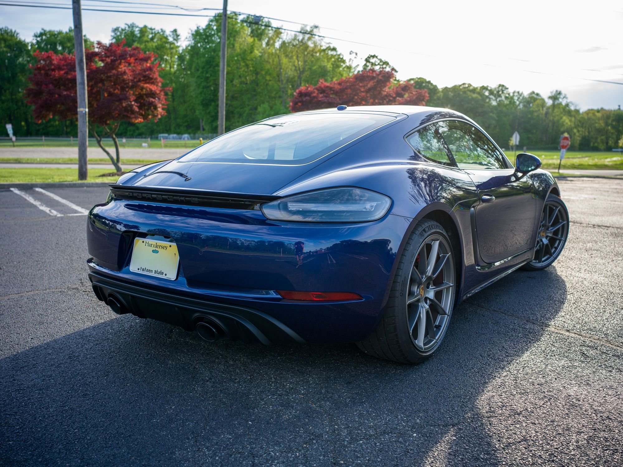2024 Porsche 718 - 2024 718 Cayman GTS 4.0 6-Speed Manual / Gentian Blue - Used - Denville, NJ 7834, United States