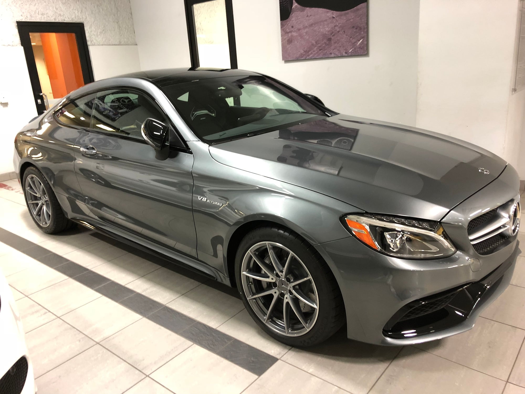 2018 Mercedes-Benz C63 AMG - 2018 Mercedes C63 AMG coupe w/ prepaid service and more - Used - VIN WDDWJ8GB9JF633520 - 7,480 Miles - 8 cyl - 2WD - Automatic - Coupe - Gray - Woodland Hills, CA 91367, United States