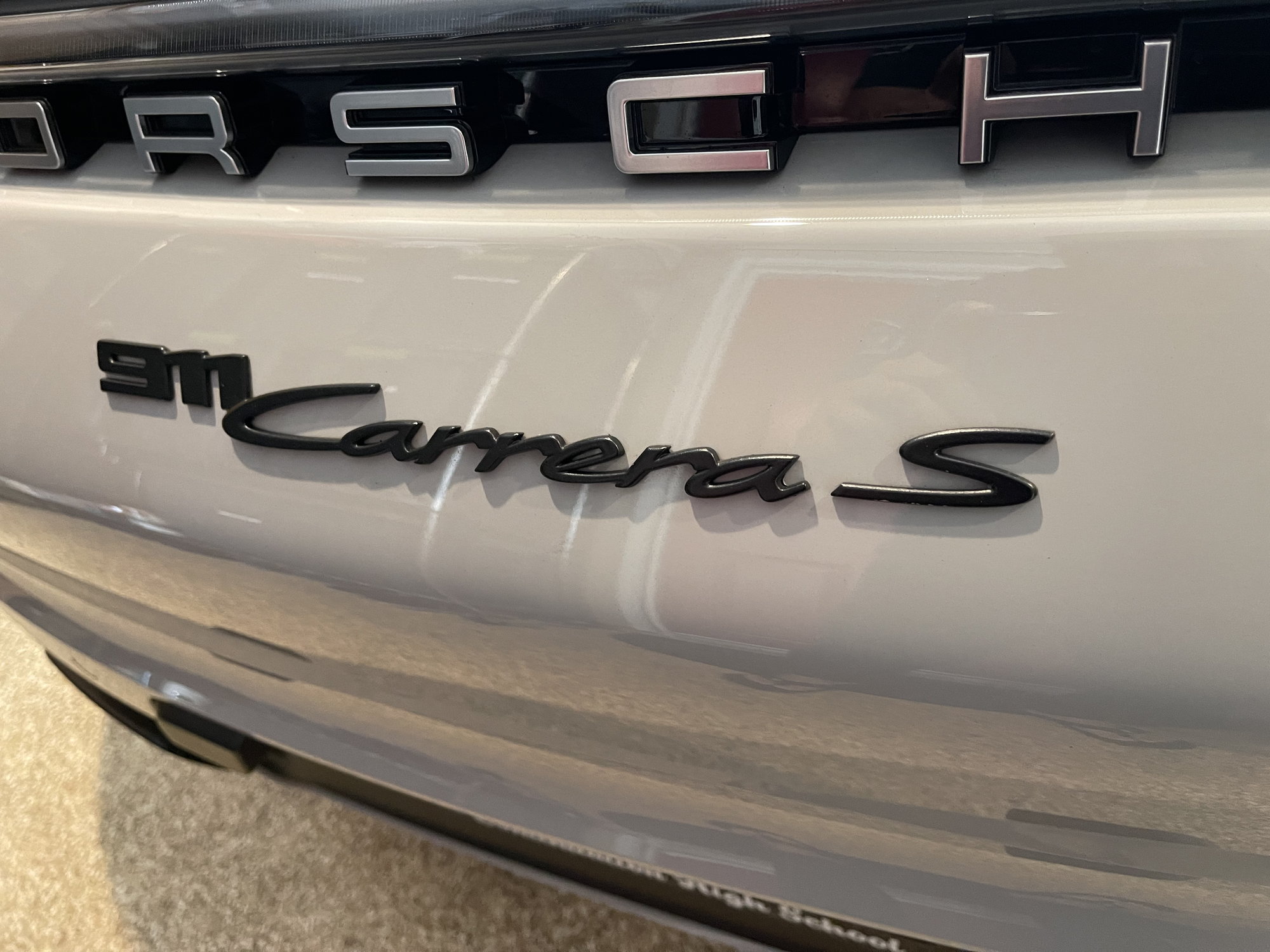 Porsche 992 “ 911 “ Carrera S OEM Emblem Badge - Rennlist - Porsche  Discussion Forums