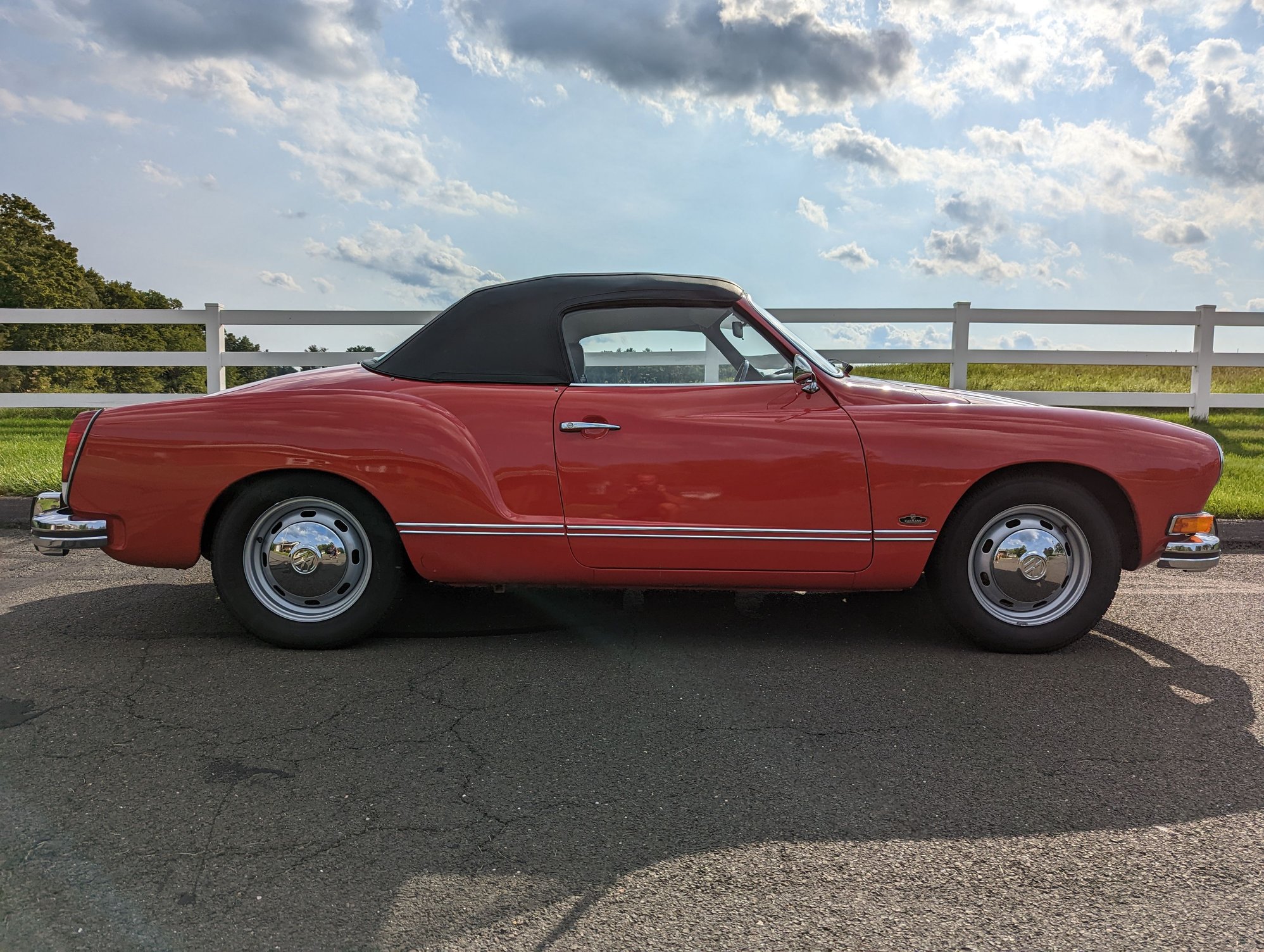 1974 Volkswagen Karmann Ghia - 1974 Volkswagen Karmann Ghia - Original, Unrestored, 39k Miles - Used - VIN 1442668038 - 39,200 Miles - 4 cyl - 2WD - Manual - Convertible - Red - Simsbury, CT 06070, United States