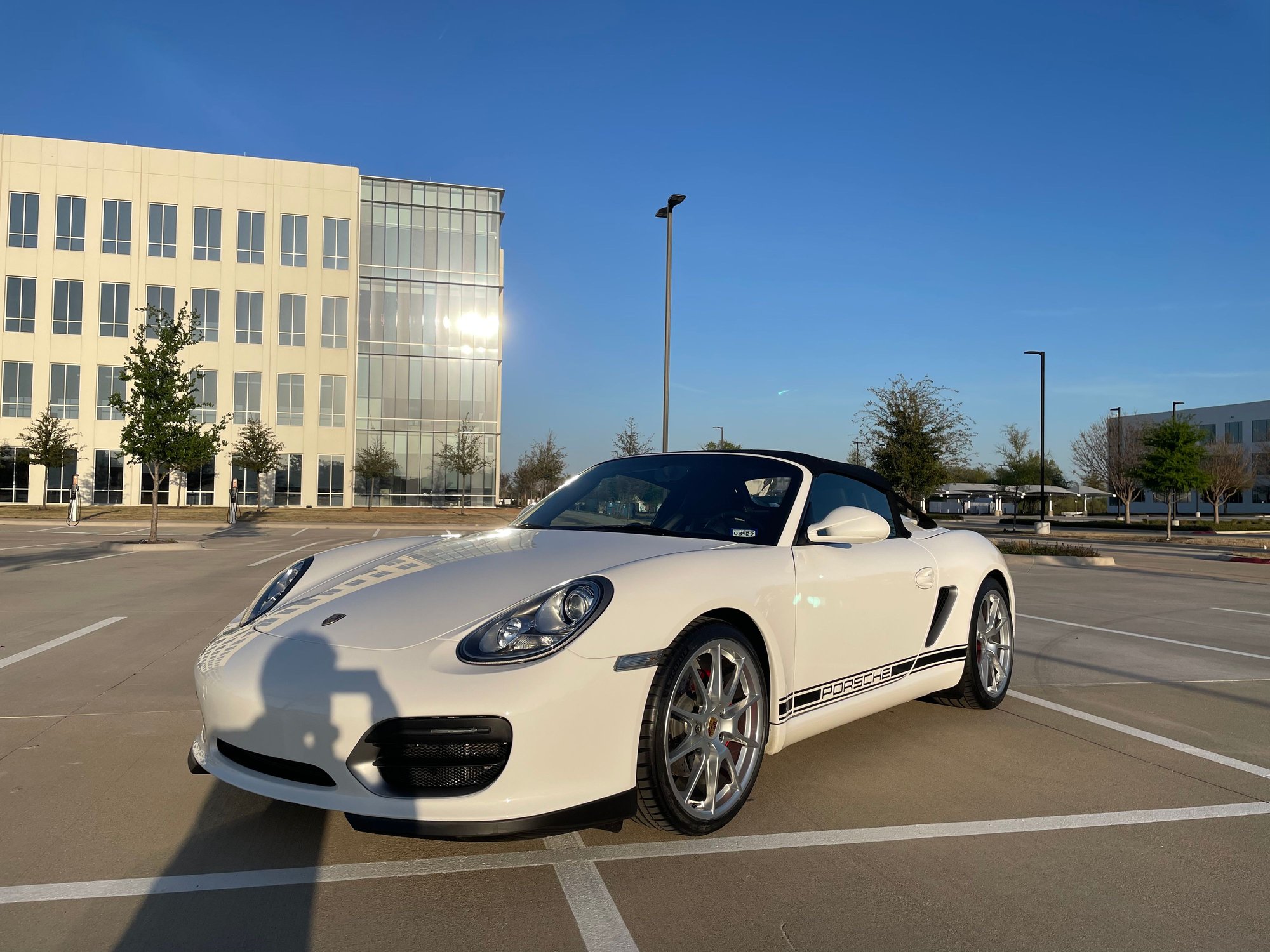 2011 Porsche Boxster - 987 Boxster Spyder - M/T, LWB, PSE, New Tires - Used - VIN Upon Request - 30,200 Miles - Manual - White - Dallas, TX 75287, United States