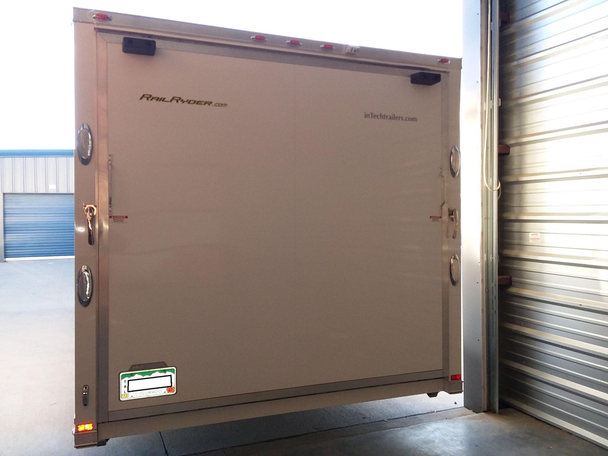 Miscellaneous - 2018 inTech 24' Aluminum Enclosed Trailer with Rail Ryder Loading System - Used - All Years  All Models - Colorado Springs, CO 80915, United States