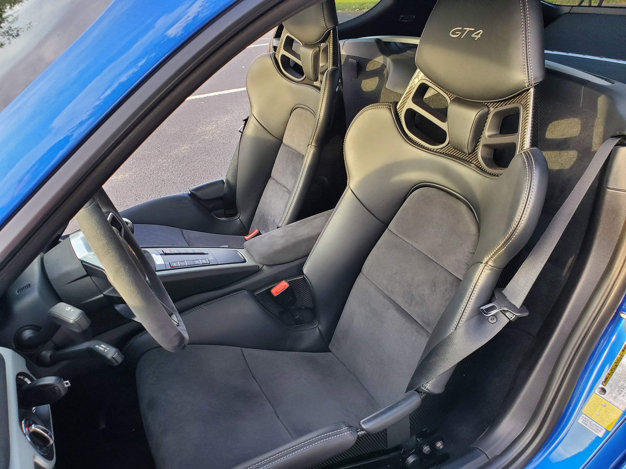 Interior/Upholstery - Trade: 981 Cayman GT4 Lightweight Bucket Seats for your Sport Seats plus $$ - Used - 2016 Porsche Cayman GT4 - Orlando, FL 34786, United States