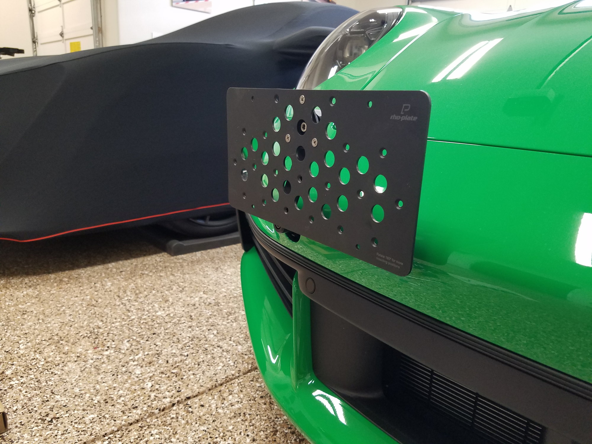 Tow hook front license plate bracket - Rennlist - Porsche Discussion Forums