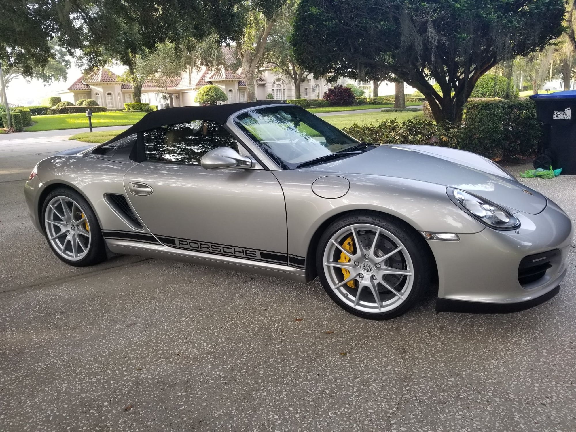 2012 Porsche Boxster - FS/FT: 2012 987.2 Boxster Spyder. 14K Miles, CPO, $96K MSRP - Used - VIN WP0CB2A88CS745112 - 14,500 Miles - Convertible - Silver - Orlando, FL 34786, United States