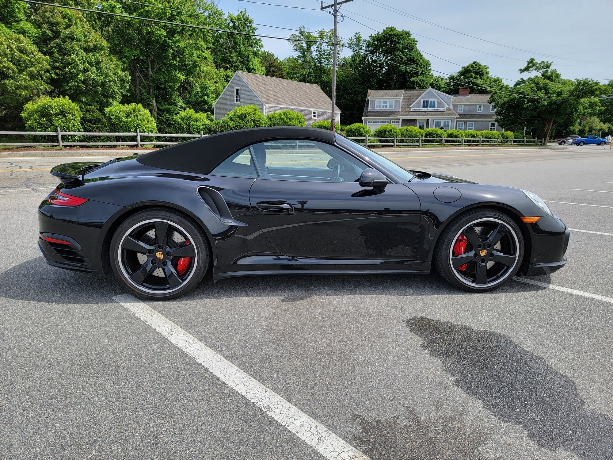 2019 Porsche 911 - 2019 911 Turbo Cabriolet - Used - VIN WP0CD2A97KS144193 - 7,460 Miles - 6 cyl - AWD - Automatic - Convertible - Black - Hyannis, MA 02601, United States