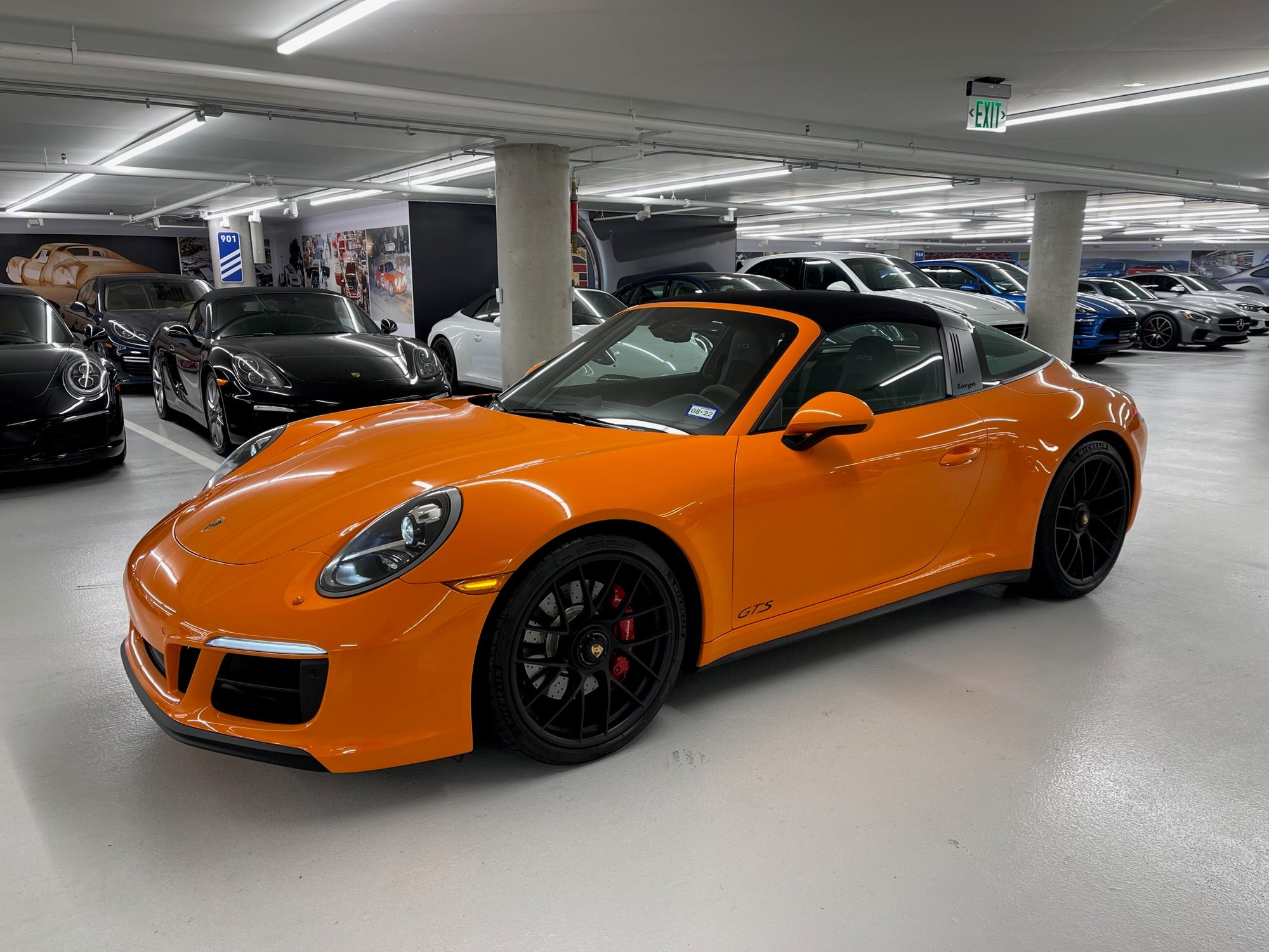 2018 Porsche 911 - 2018 911 Targa 4 GTS CPO PTS Pastel Orange - Used - VIN WP0BB2A98JS134952 - 2,970 Miles - 6 cyl - 4WD - Automatic - Coupe - Orange - Austin, TX 78759, United States