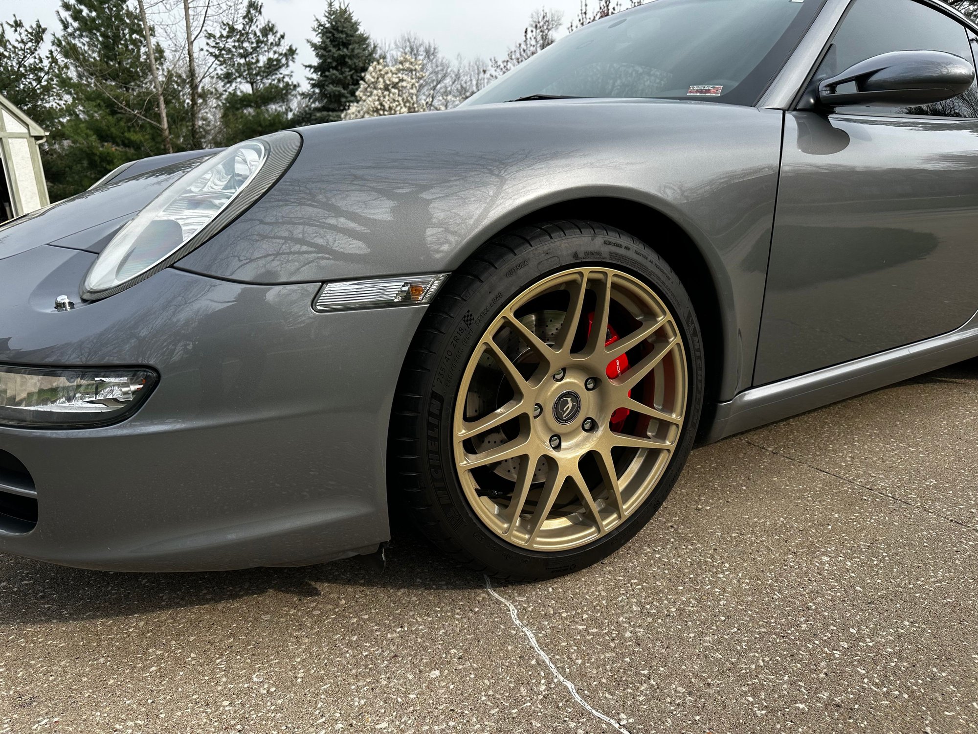 2005 Porsche 911 - 2005 Porsche 911S 6 Speed with 2 sets of wheels. - Used - VIN Wp0ab29915s740664 - 59,000 Miles - 6 cyl - 2WD - Manual - Coupe - Gray - Saint Joseph, MO 64506, United States