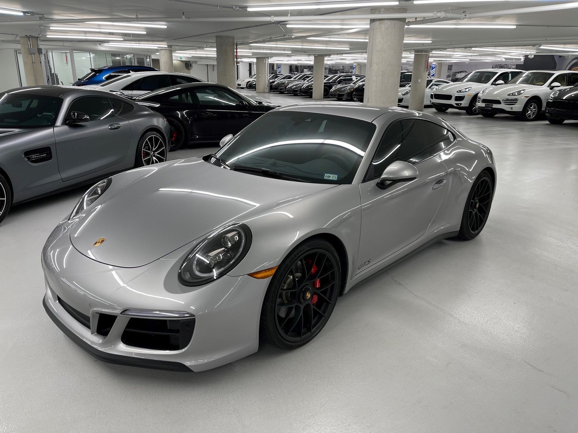 2019 Porsche 911 - 2019 911 Carrera 4 GTS Manual Transmission CPO - Used - VIN WP0AB2A96KS114275 - 3,451 Miles - 6 cyl - 4WD - Manual - Coupe - Silver - Austin, TX 78759, United States