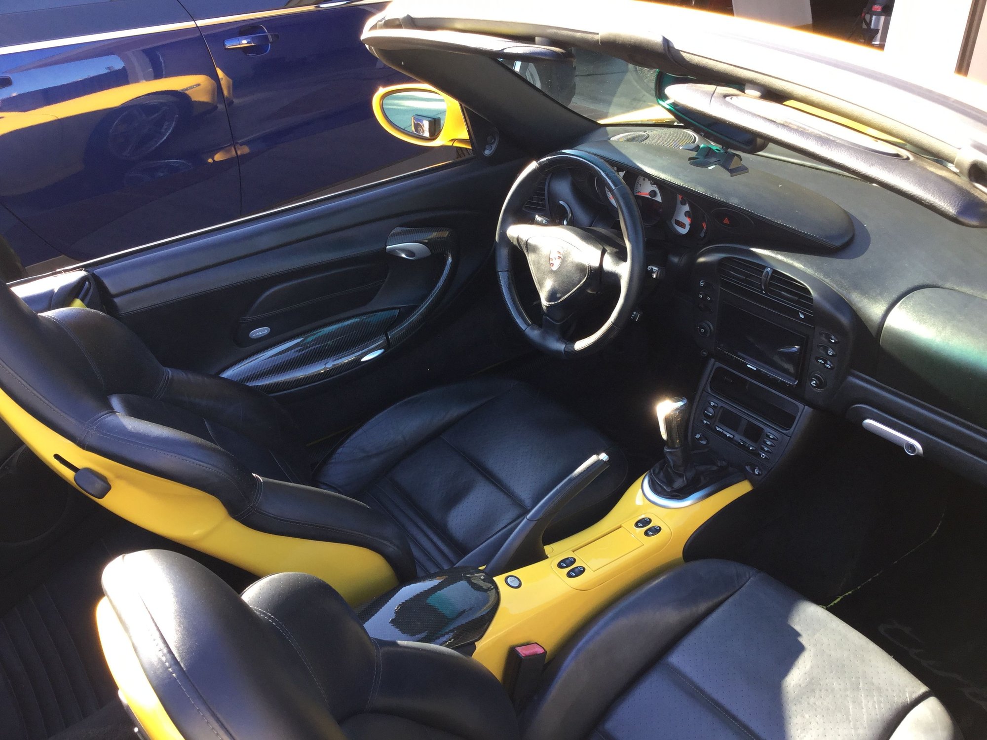 2004 Porsche 911 - 2004 Porsche Turbo Cab X-50 - Original Sticker $159K - Used - VIN WP0CB29944S675090 - 79,000 Miles - 6 cyl - 4WD - Manual - Convertible - Yellow - Simi Valley, CA 93063, United States