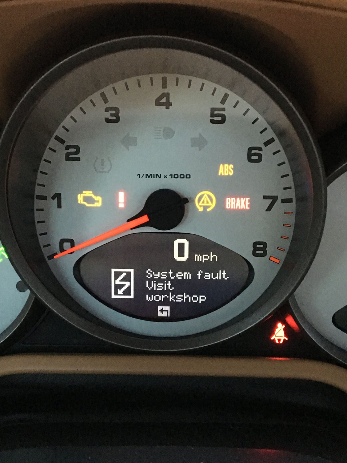 997S system failure light Rennlist Porsche Discussion Forums