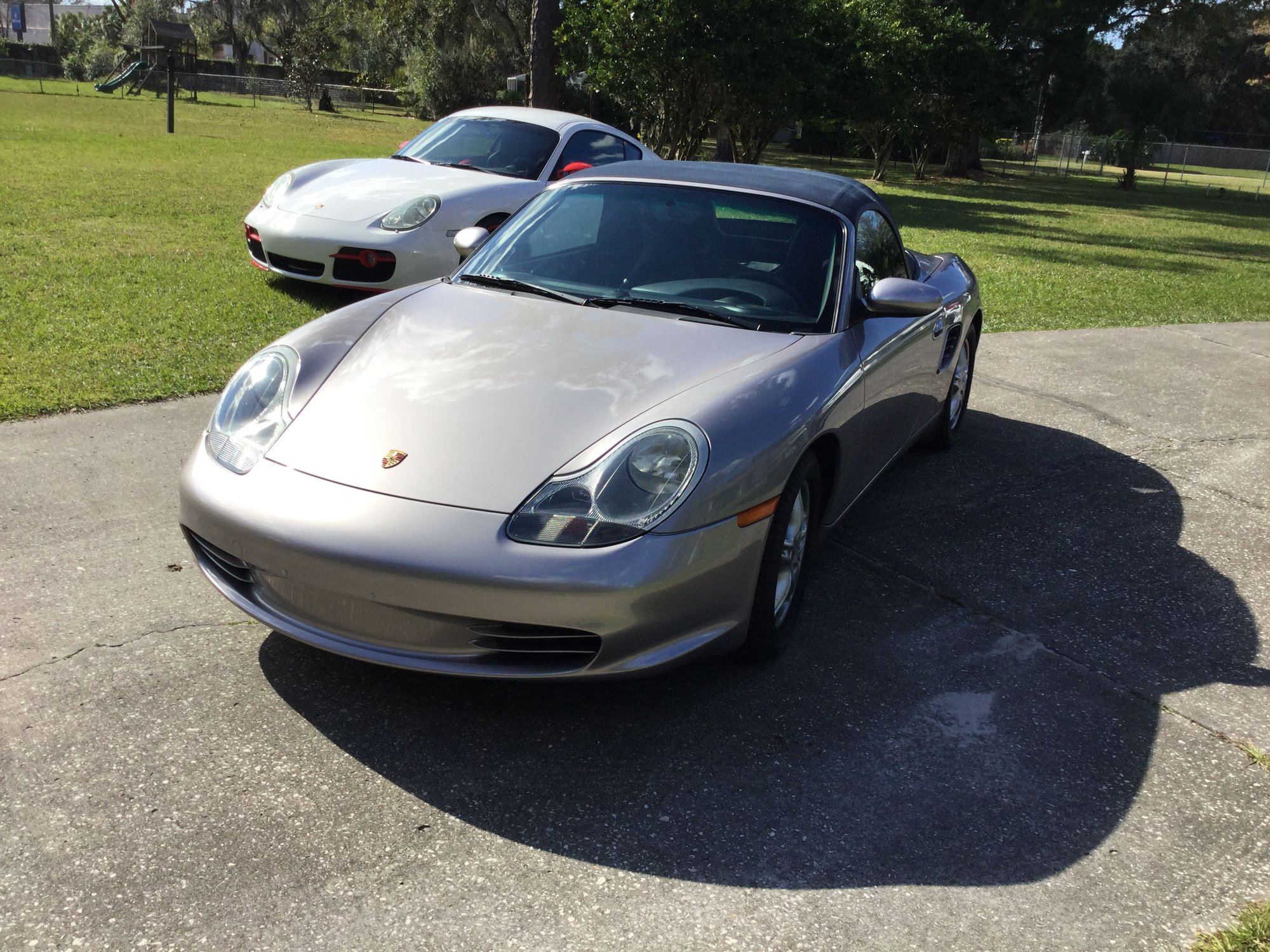 2003 Porsche Boxster - 2003 Boxster 5sp manual Meridian metallic - Used - VIN WP0CA29803U623999 - 76,305 Miles - 6 cyl - 2WD - Manual - Convertible - Silver - Tampa, FL 33624, United States