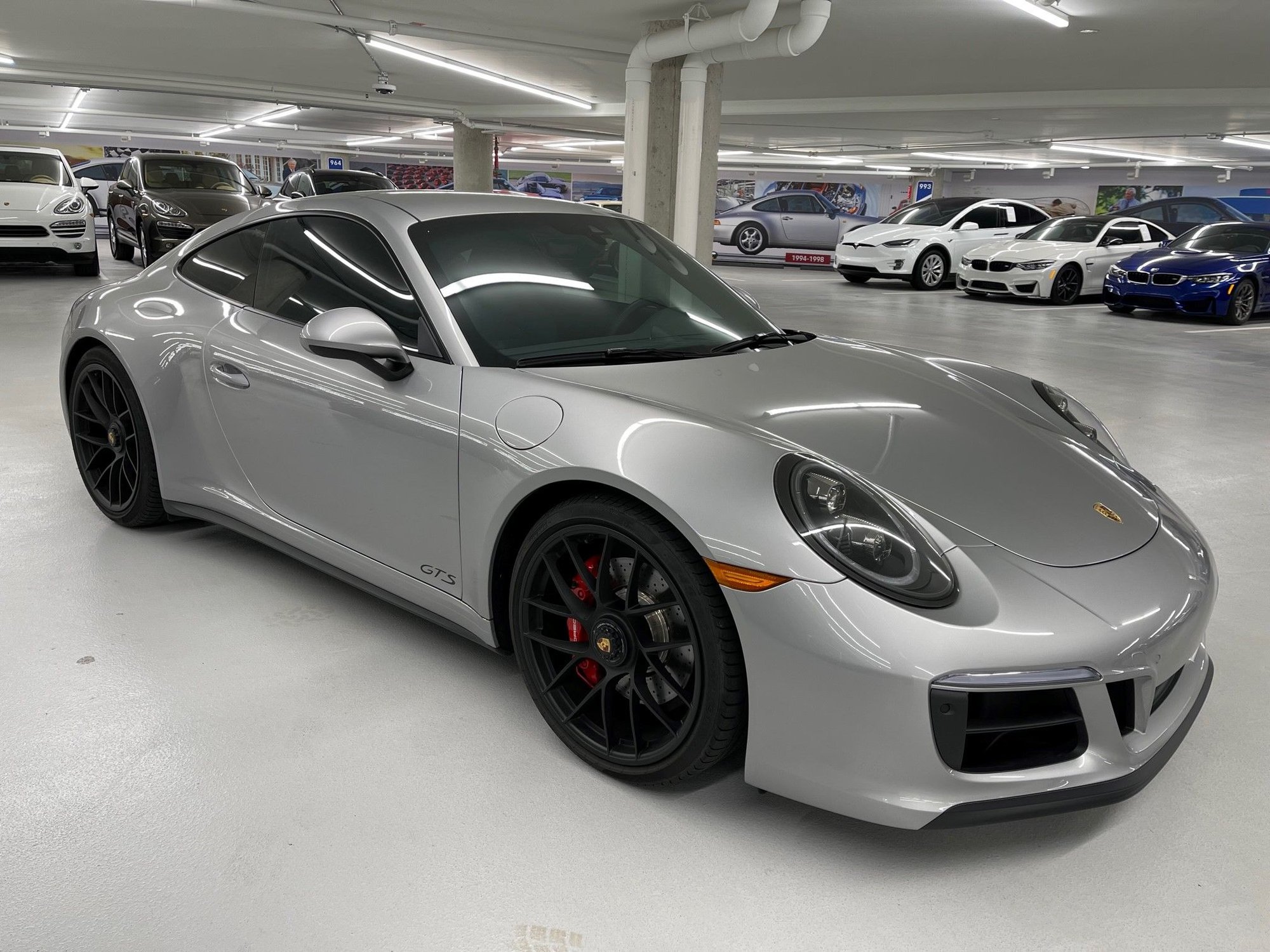 2019 Porsche 911 - 2019 911 Carrera 4 GTS Manual Transmission CPO - Used - VIN WP0AB2A96KS114275 - 3,451 Miles - 6 cyl - 4WD - Manual - Coupe - Silver - Austin, TX 78759, United States