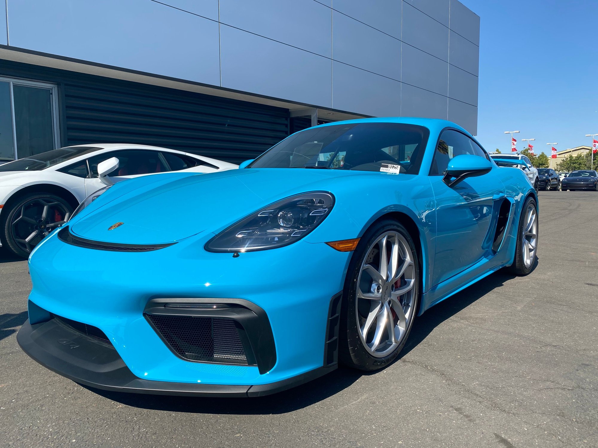 2020 Porsche 718 Cayman - 2020 718 GT4 - Used - VIN WP0AC2A89LS289402 - 6,400 Miles - 6 cyl - 2WD - Manual - Coupe - Blue - Fremont, CA 94536, United States