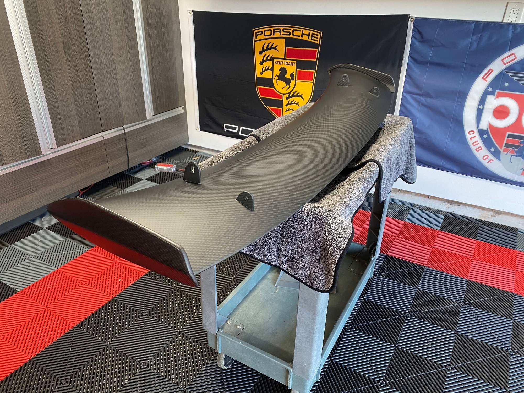 Exterior Body Parts - Vorsteiner wing and front spoiler GT3RS 991.1 - Used - 2016 to 2017 Porsche 911 - San Diego, CA 92106, United States