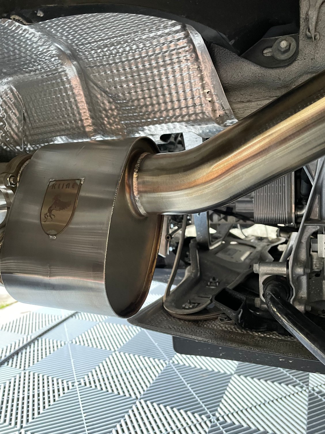 Kline exhaust heat shield/wrap Rennlist Porsche Discussion Forums