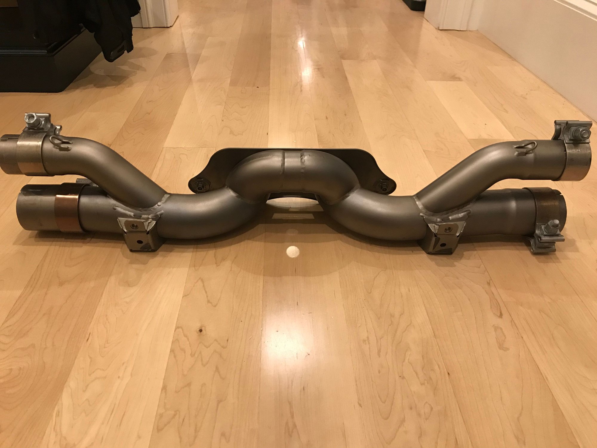 Engine - Exhaust - Akrapovic Titanium Center Bypass Pipe - Used - All Years Porsche GT3 - Philly, PA 19428, United States