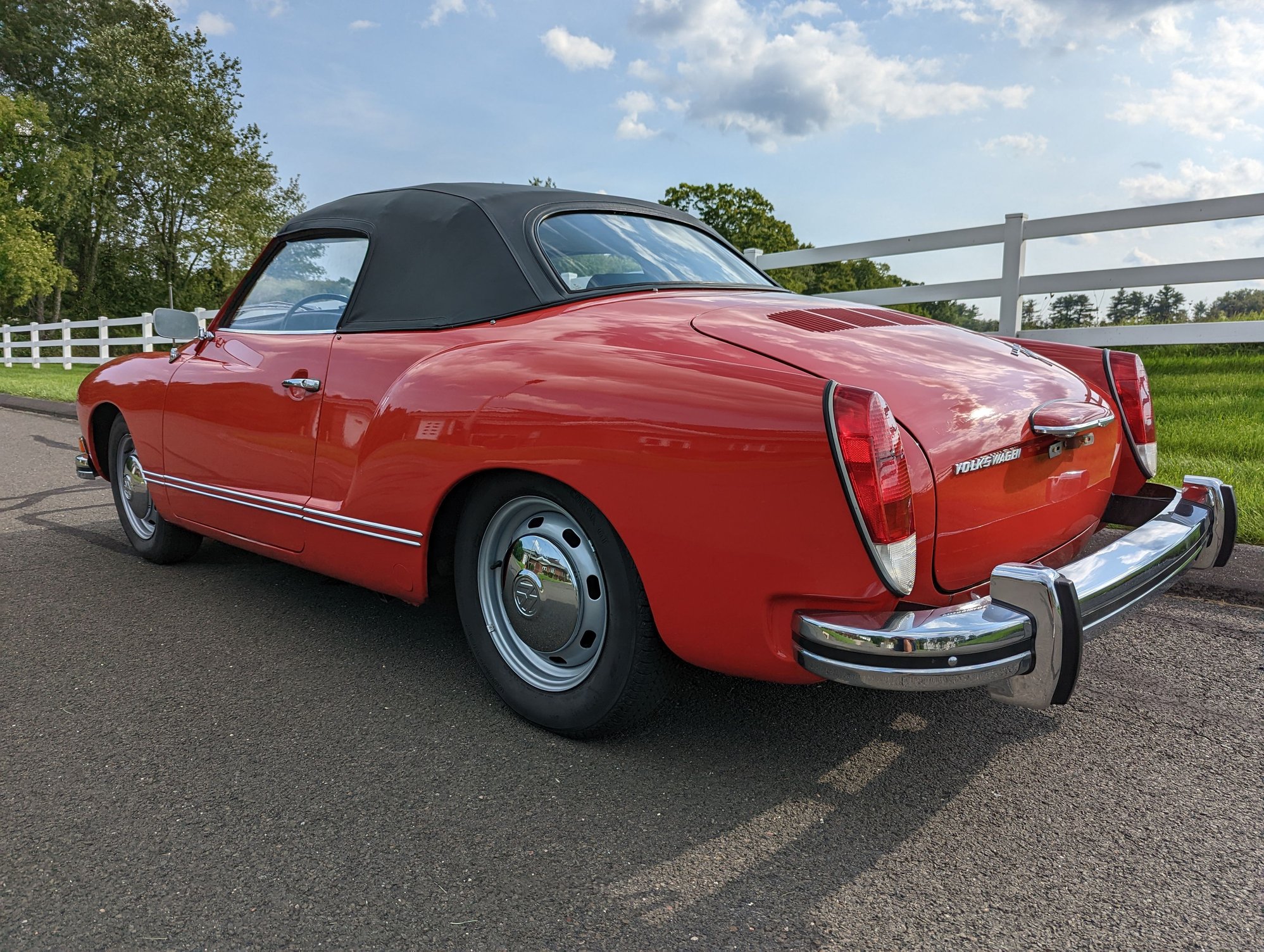 1974 Volkswagen Karmann Ghia - 1974 Volkswagen Karmann Ghia - Original, Unrestored, 39k Miles - Used - VIN 1442668038 - 39,200 Miles - 4 cyl - 2WD - Manual - Convertible - Red - Simsbury, CT 06070, United States