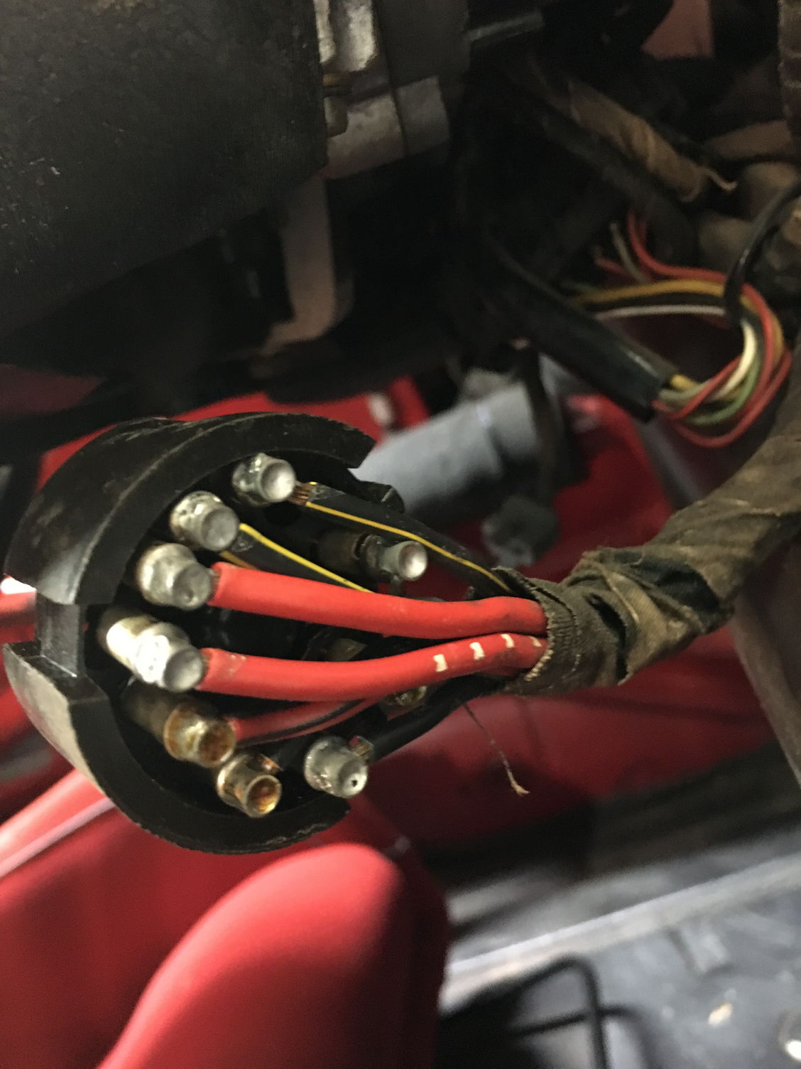 Ignition switch wiring, what color goes to what? - Rennlist - Porsche