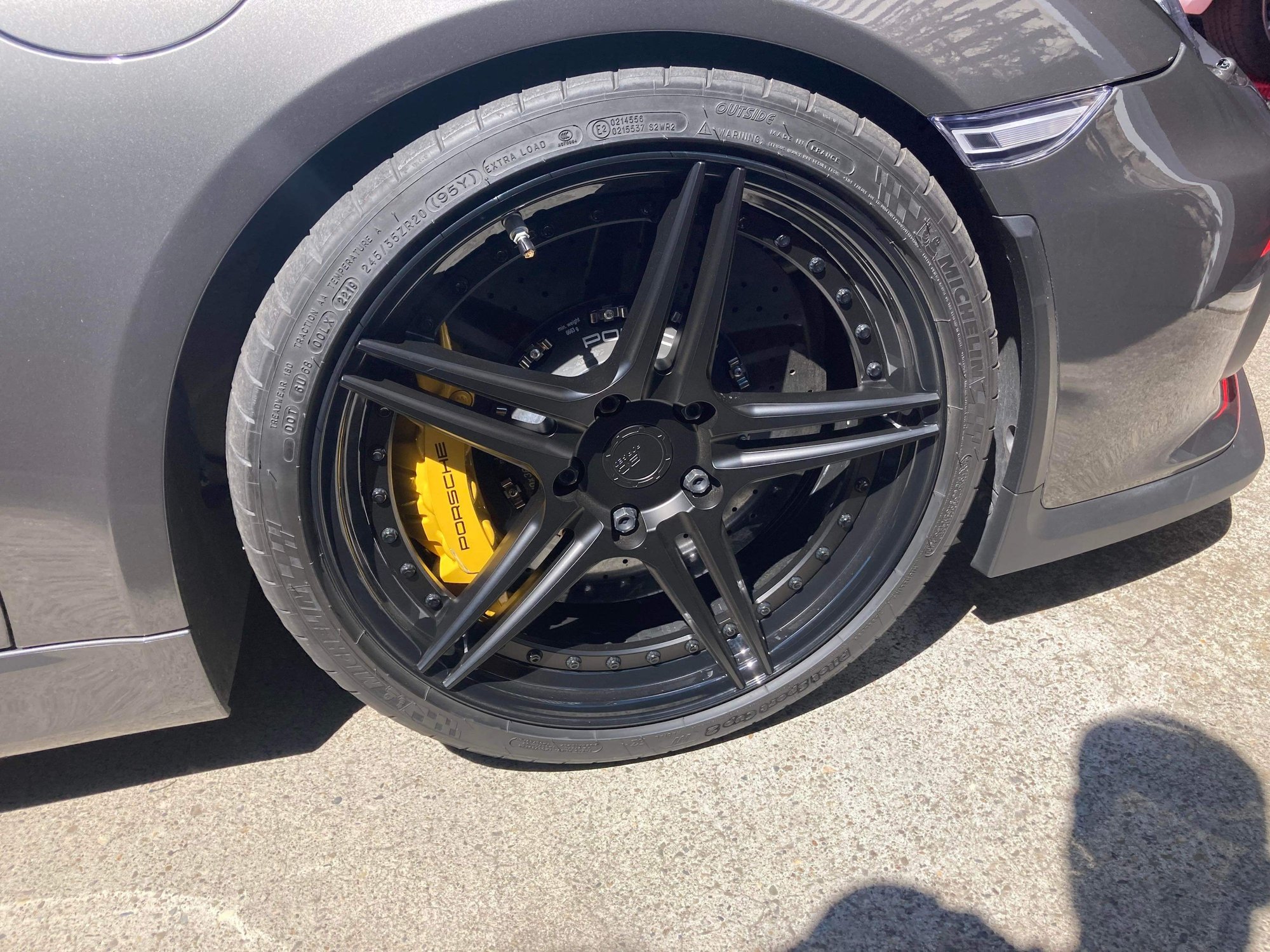 Wheels and Tires/Axles - 20” BC Forged HCS03 Modular fits PCCB 981 718 911 (narrow) - Used - 2015 to 2022 Porsche 718 Cayman - 2015 to 2022 Porsche 718 Spyder - Dublin, CA 94568, United States