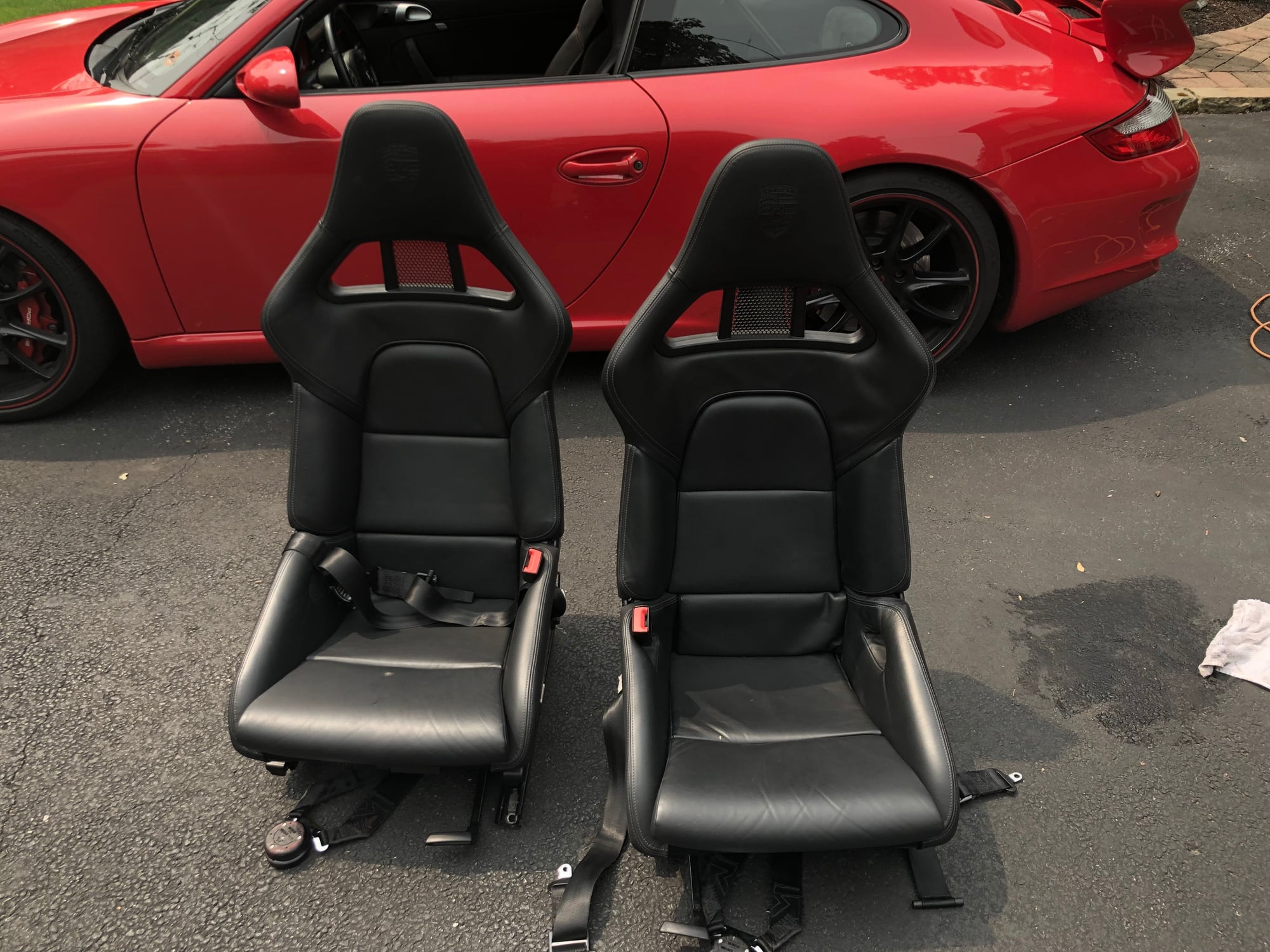 Interior/Upholstery - Carbon fiber  GT seats - Used - 2007 to 2018 Porsche 911 - Akron, OH 44303, United States