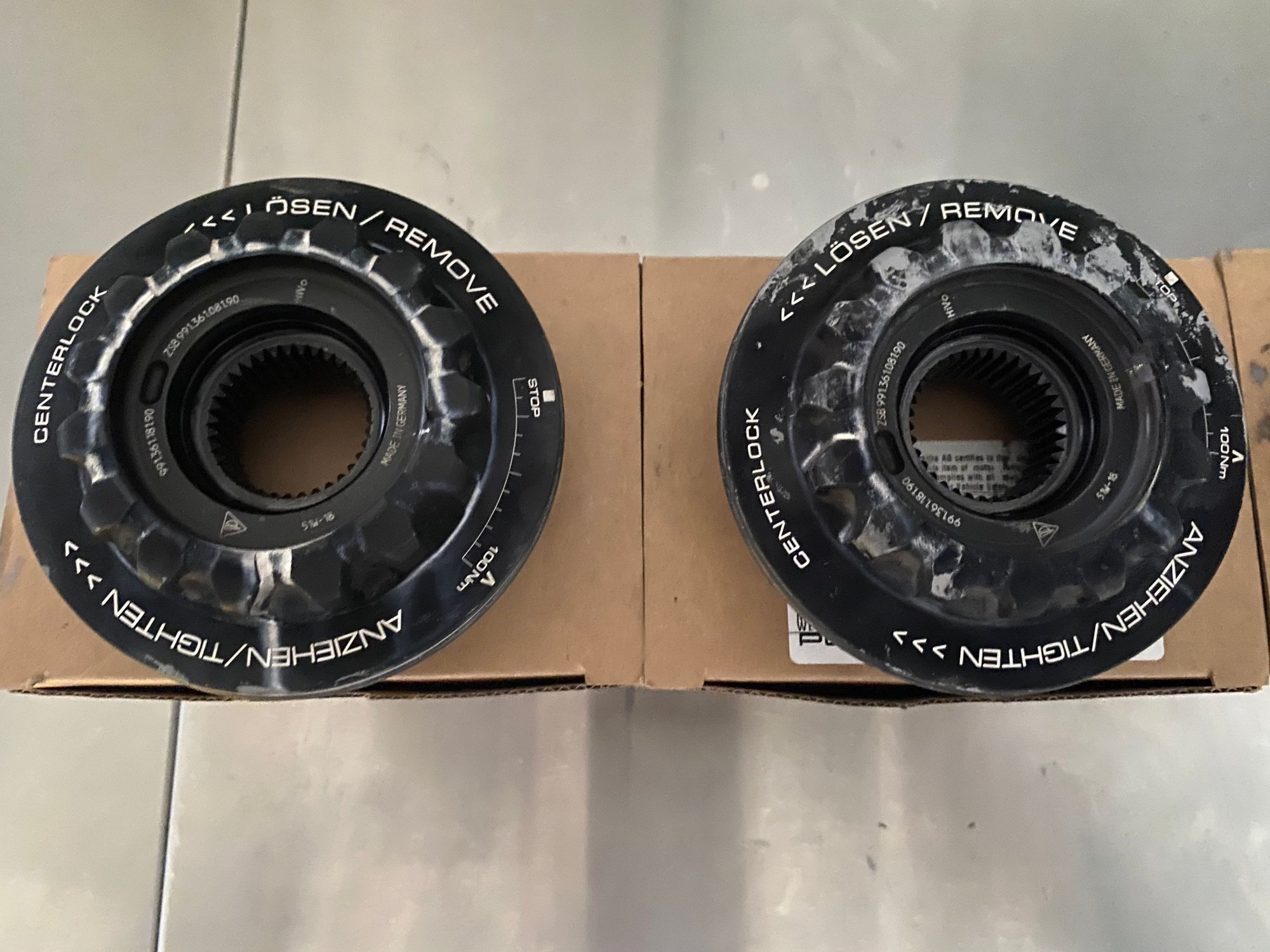 OEM 991GT3/GT3RS, 2RS, GTS Center Lock Nut Set Rennlist Porsche