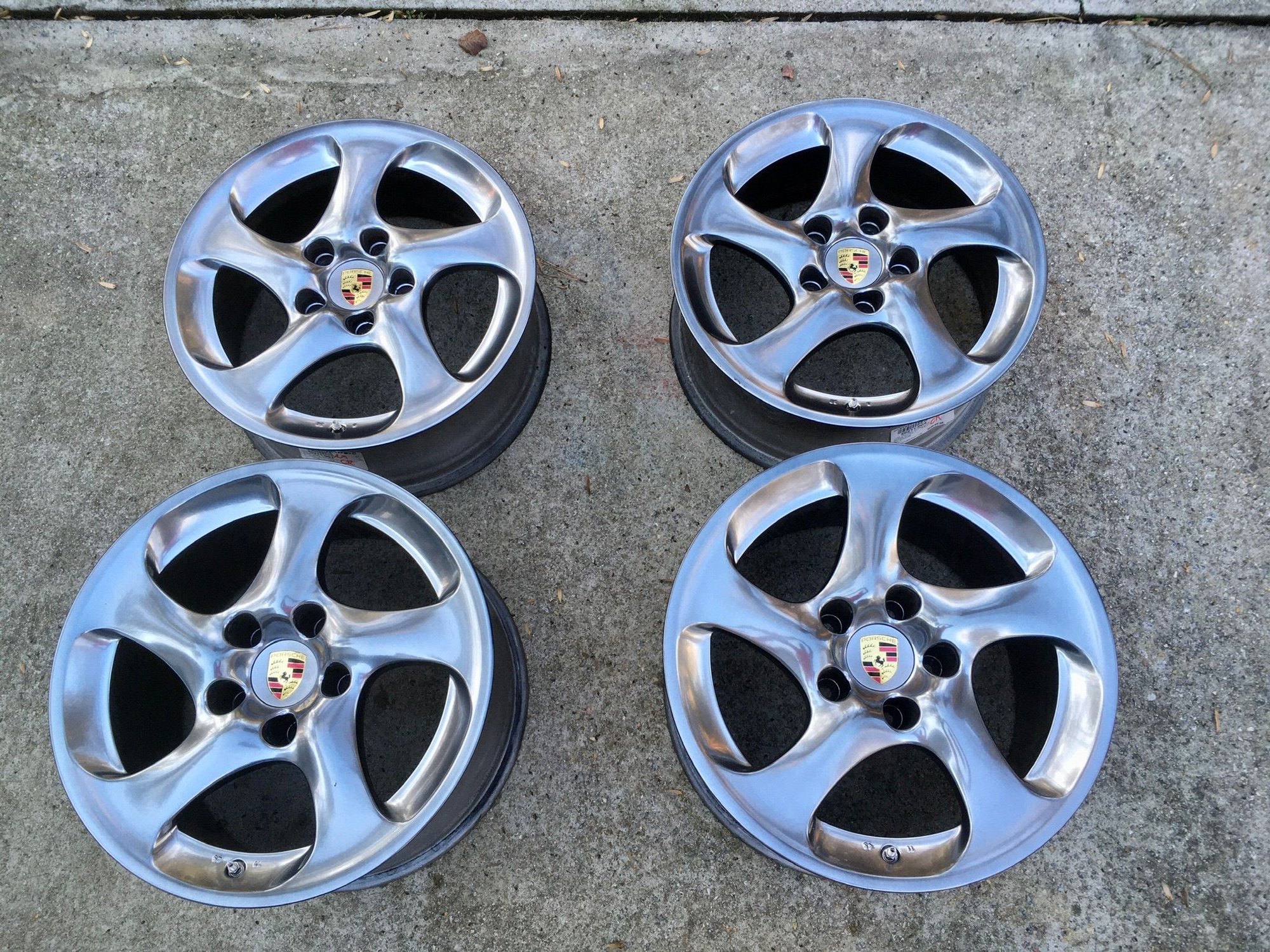 Porsche 996 Turbo Hollow Spoke Wheels Rennlist Porsche Discussion Forums