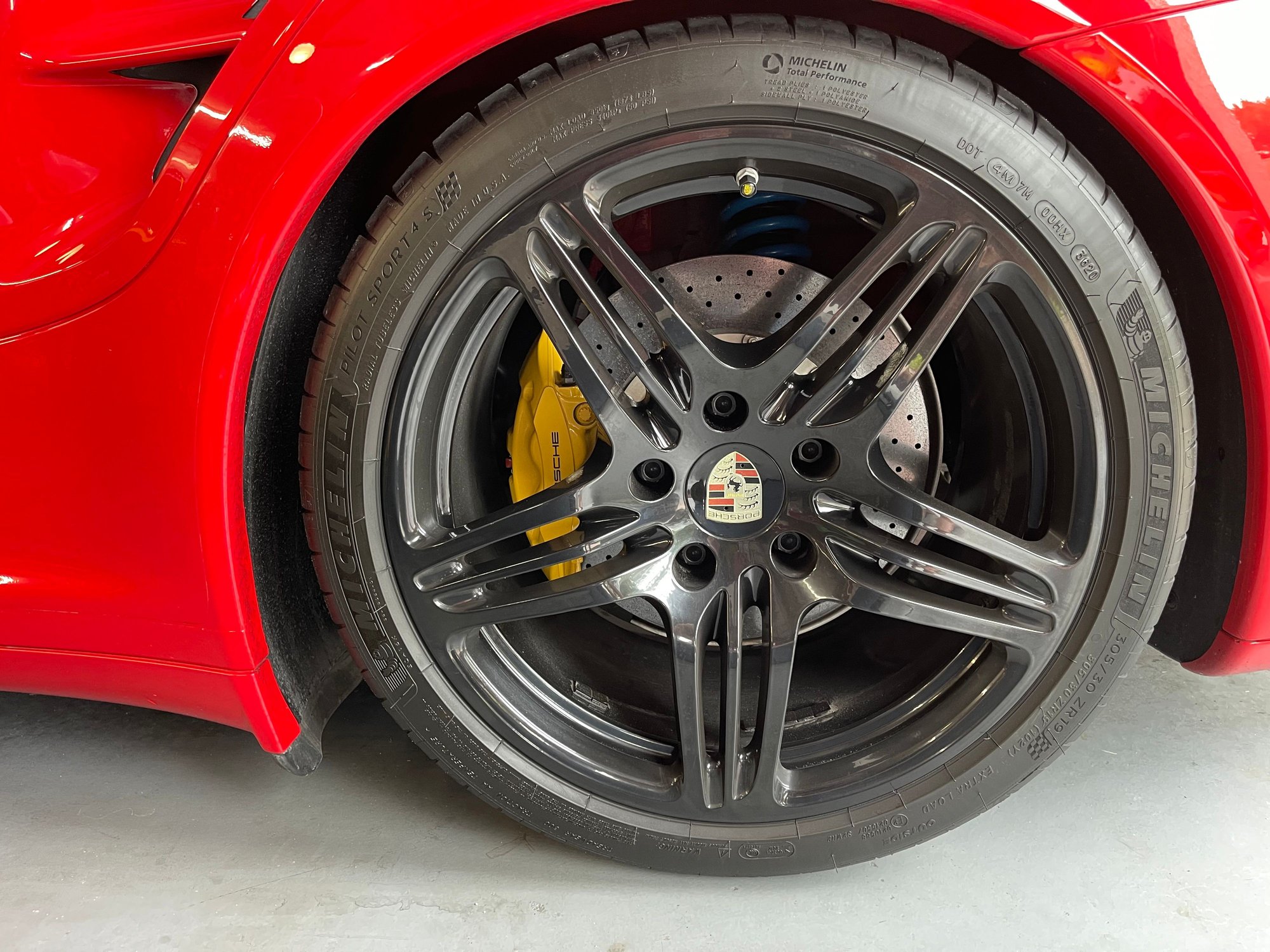 Wheels and Tires/Axles - Porsche 997 Turbo wheels with tires and TPMS - Used - 2006 to 2013 Porsche 911 - Lakeland, FL 33811, United States