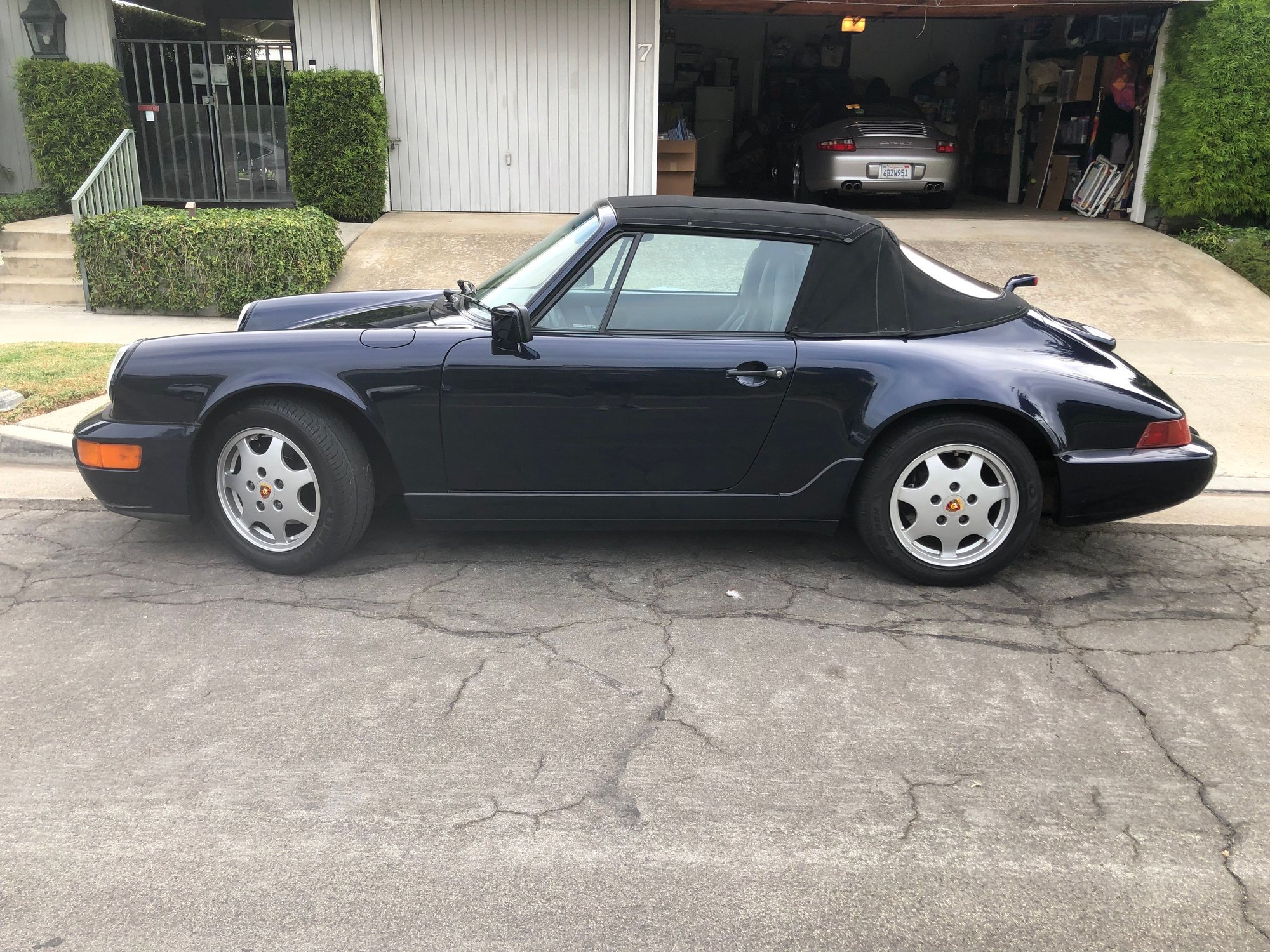 1991 Porsche 911 - 1991 964 C2 Cabriolet Tiptronic Blue Metallic - Used - VIN WP0CB2963MS461763 - 108,000 Miles - Newport Beach, CA 92660, United States