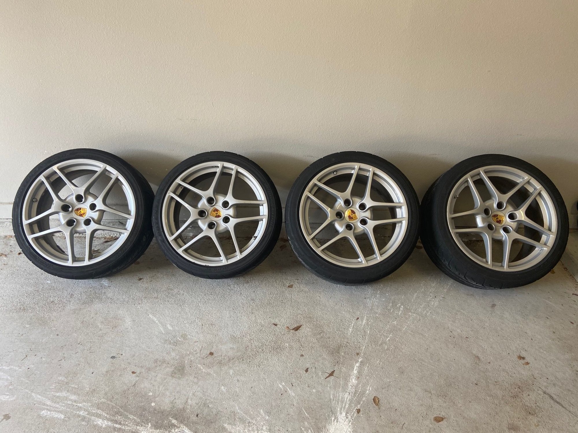 Wheels and Tires/Axles - 987 19" Carrera S II Wheels with TPMS snesors - Used - 2005 to 2012 Porsche Boxster - 2005 to 2012 Porsche Cayman - Katy, TX 77494, United States