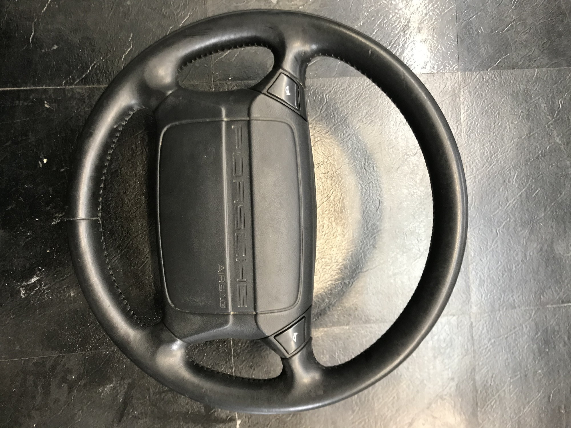 Steering/Suspension - 944/968 steering wheel with airbag - Used - All Years Porsche 944 - All Years Porsche 968 - Great Falls, VA 22066, United States