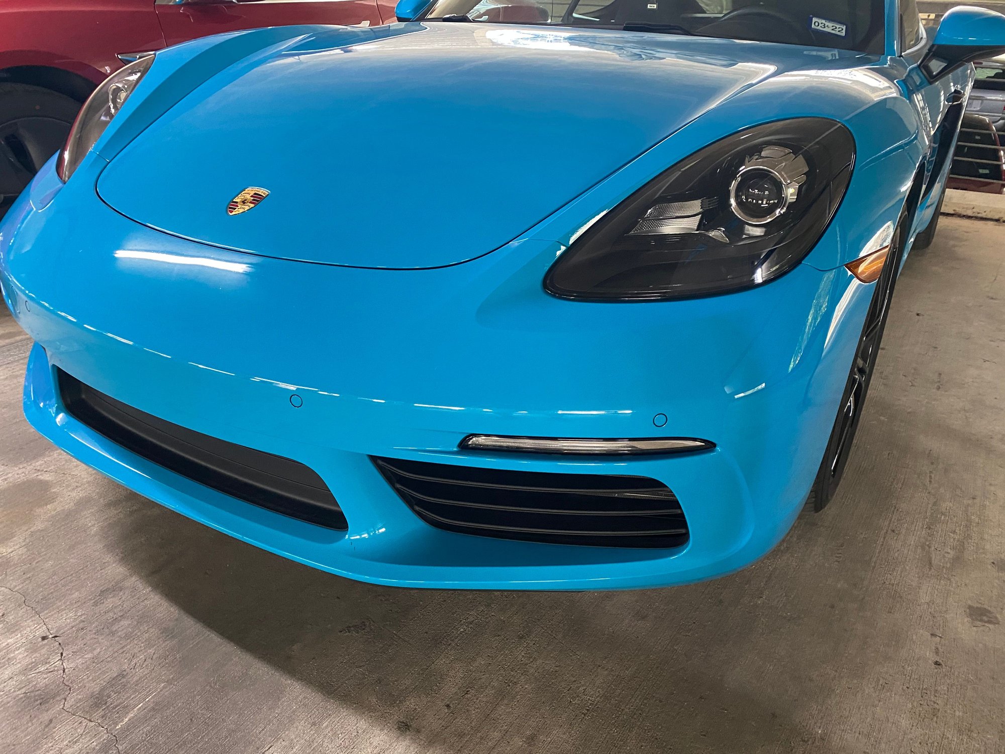 2019 Porsche 718 Cayman - 2019 Miami Blue Cayman S w/ less than 12k miles - Manual & Sport Chrono - Used - VIN WP0AB2A87KS278576 - 12,400 Miles - 4 cyl - 2WD - Manual - Coupe - Blue - San Antonio, TX 78209, United States
