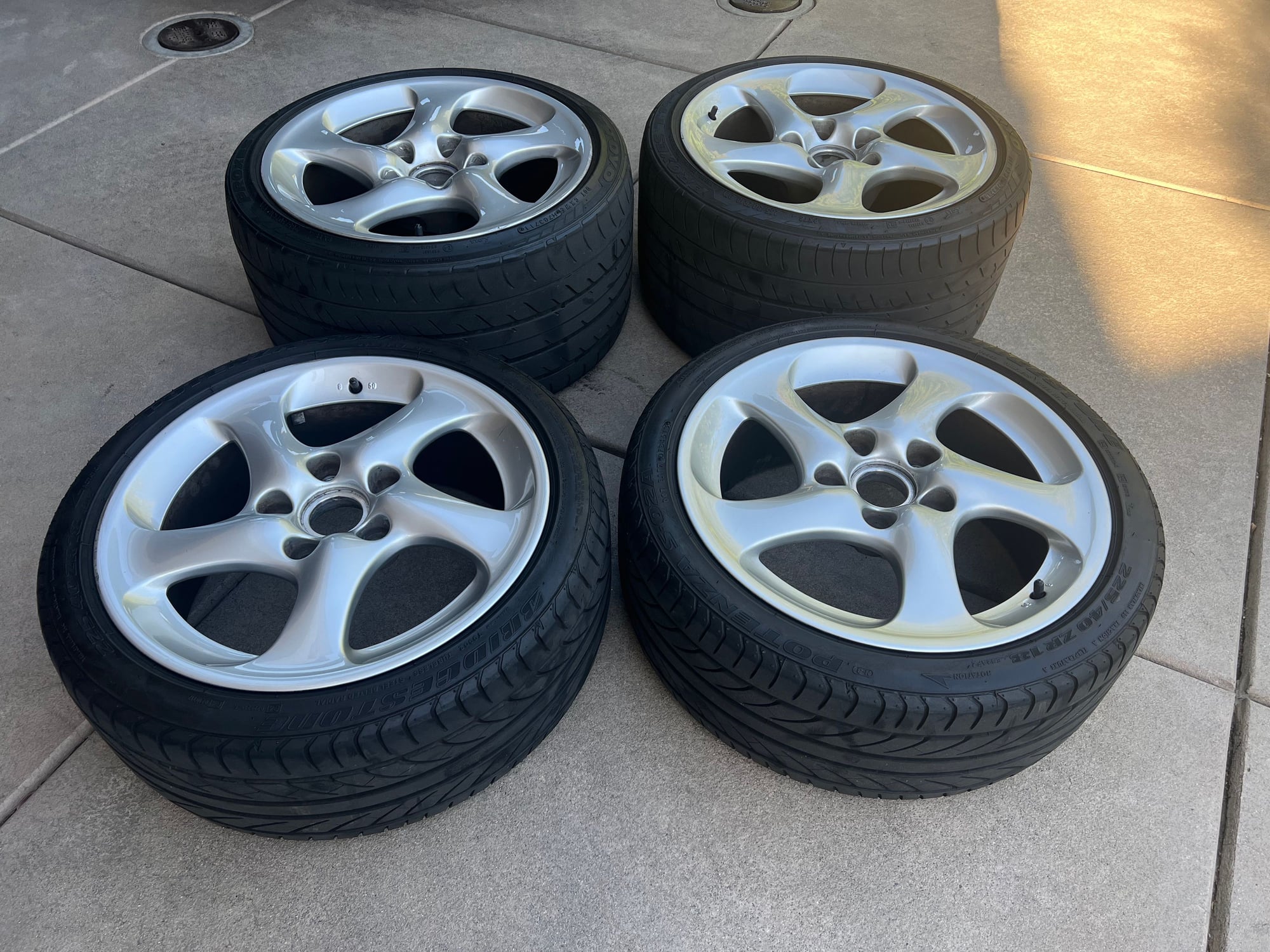 Wheels and Tires/Axles - FS: Porsche 996 Solid Turbo Twist Wheels and Tires - Used - All Years Porsche 911 - Brea, CA 92821, United States
