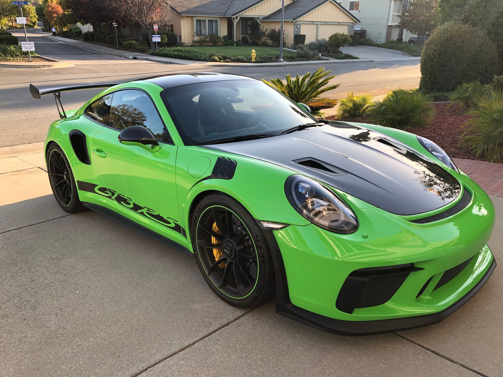 2019 Porsche GT3 - 991.2 GT3 RS Weissach in Lizard Green with full-body PPF and ceramic - Used - VIN WP0AF2A96KS165845 - 2,750 Miles - 6 cyl - 2WD - Automatic - Coupe - San Jose, CA 95120, United States