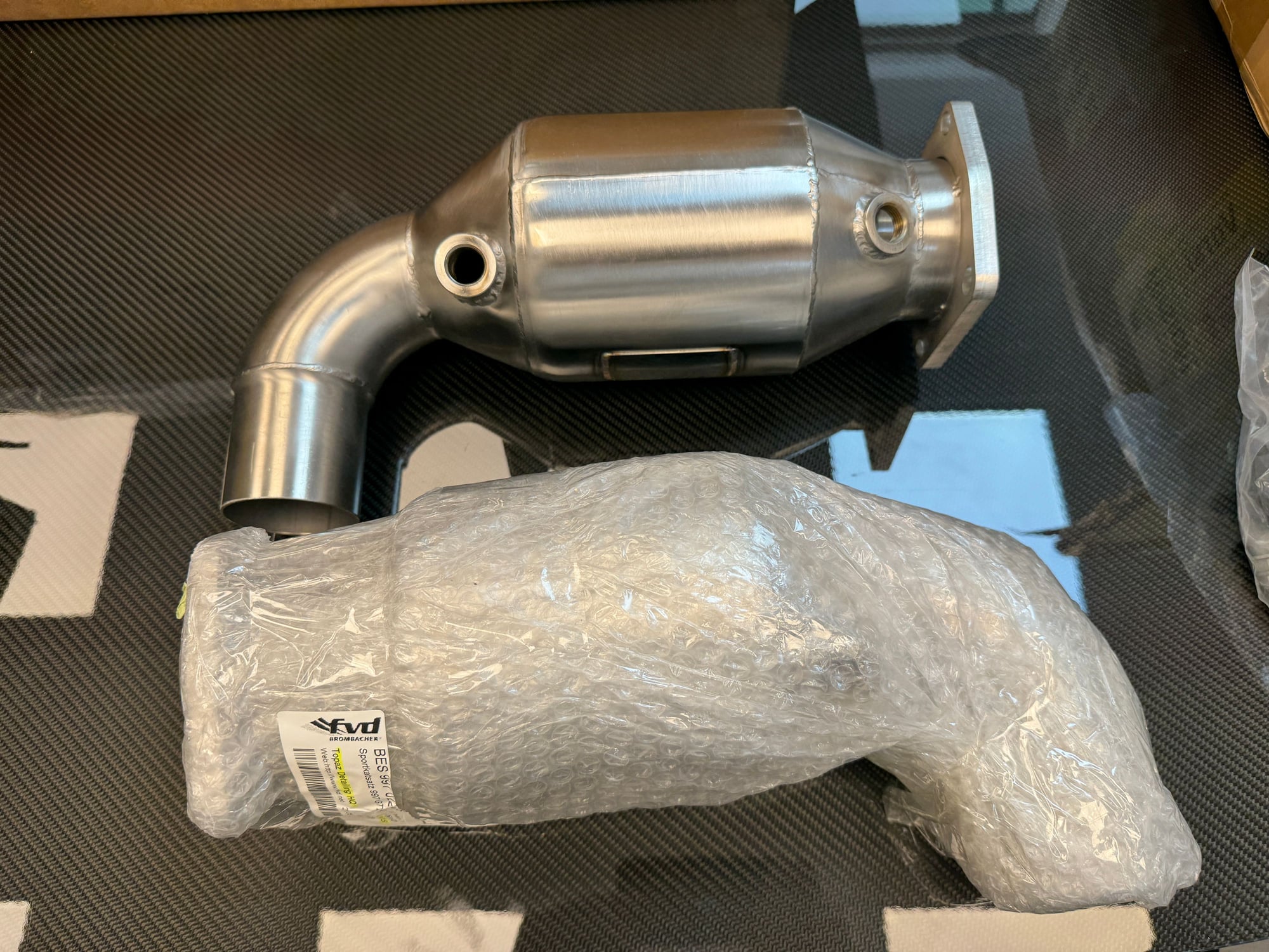 Engine - Exhaust - 200 Cell Sport Catalytic Set 997.1 GT2 / 997.2 GT2 RS - For Original Exhaust - New - 2008 to 2009 Porsche 911 - London NW10, United Kingdom