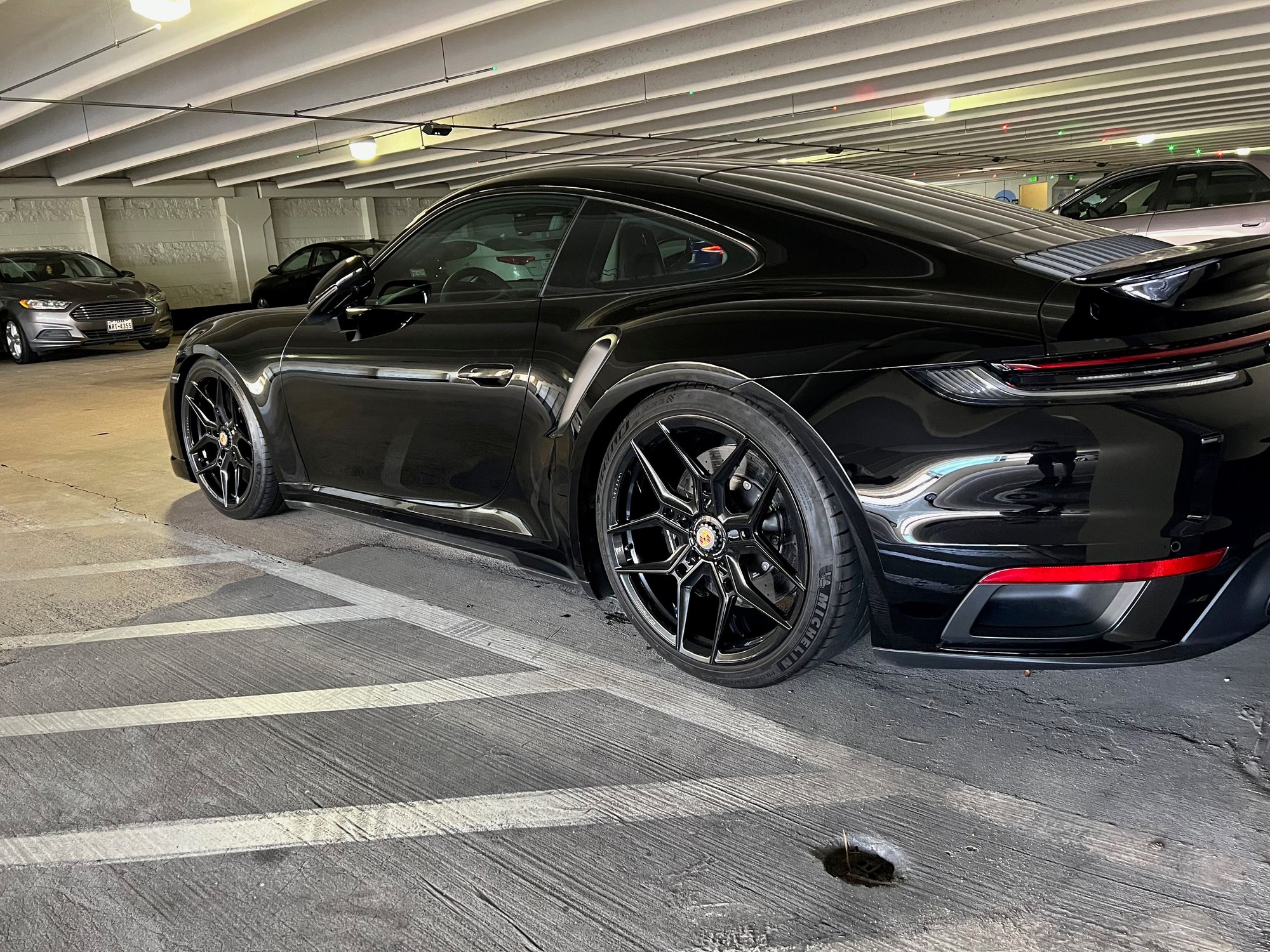 Wheels and Tires/Axles - Set of Vossen EVO-4 centerlock gloss black for 992.1 Turbo/S/GTS $3800 plus shipping - Used - All Years  All Models - Houston, TX 77055, United States