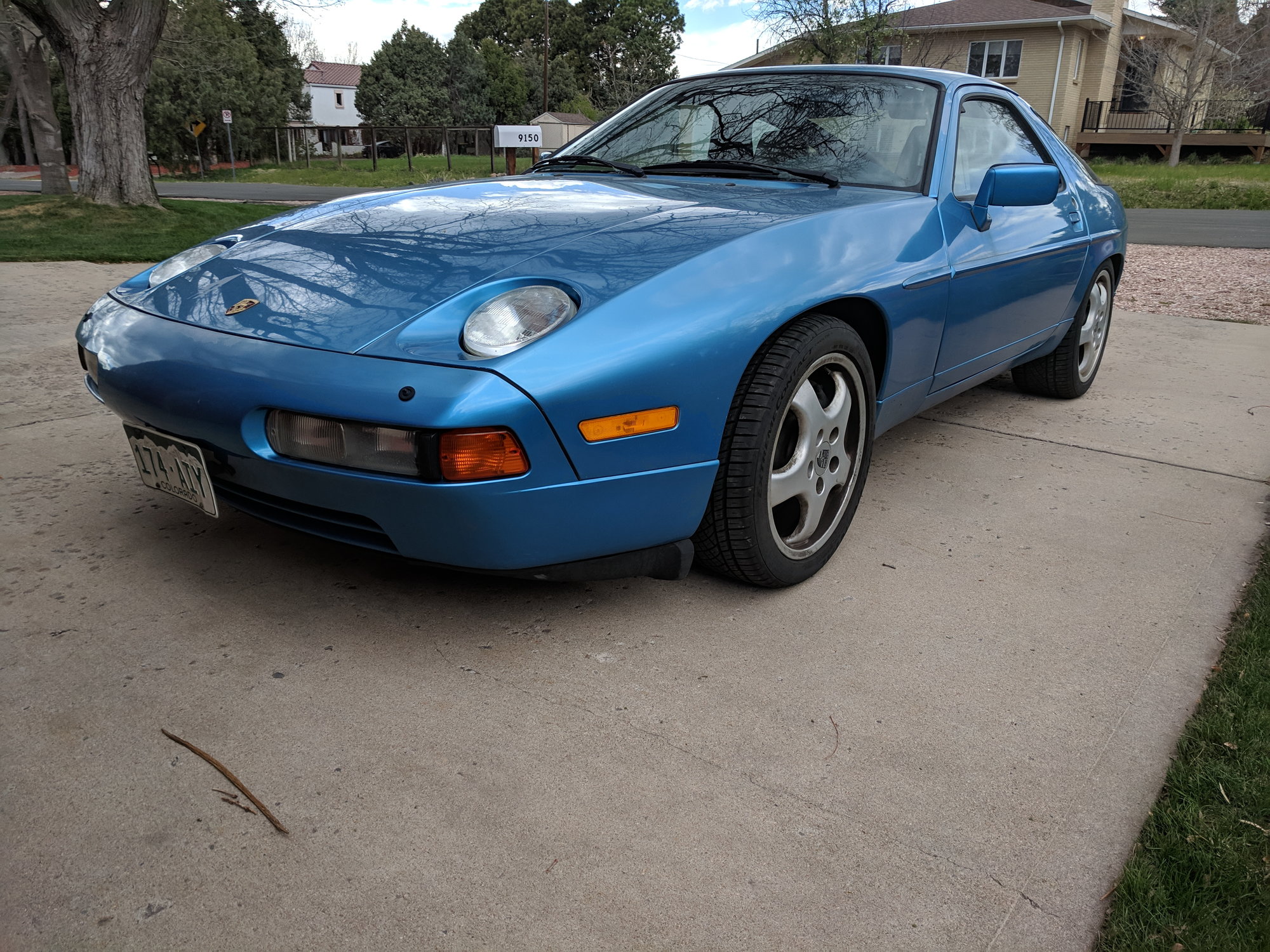 1991 Porsche 928 - 1991 Porsche 928 S4 for sale - Used - VIN WP0AA2920MS810319 - 140,000 Miles - 8 cyl - 2WD - Automatic - Coupe - Blue - Denver, CO 80231, United States