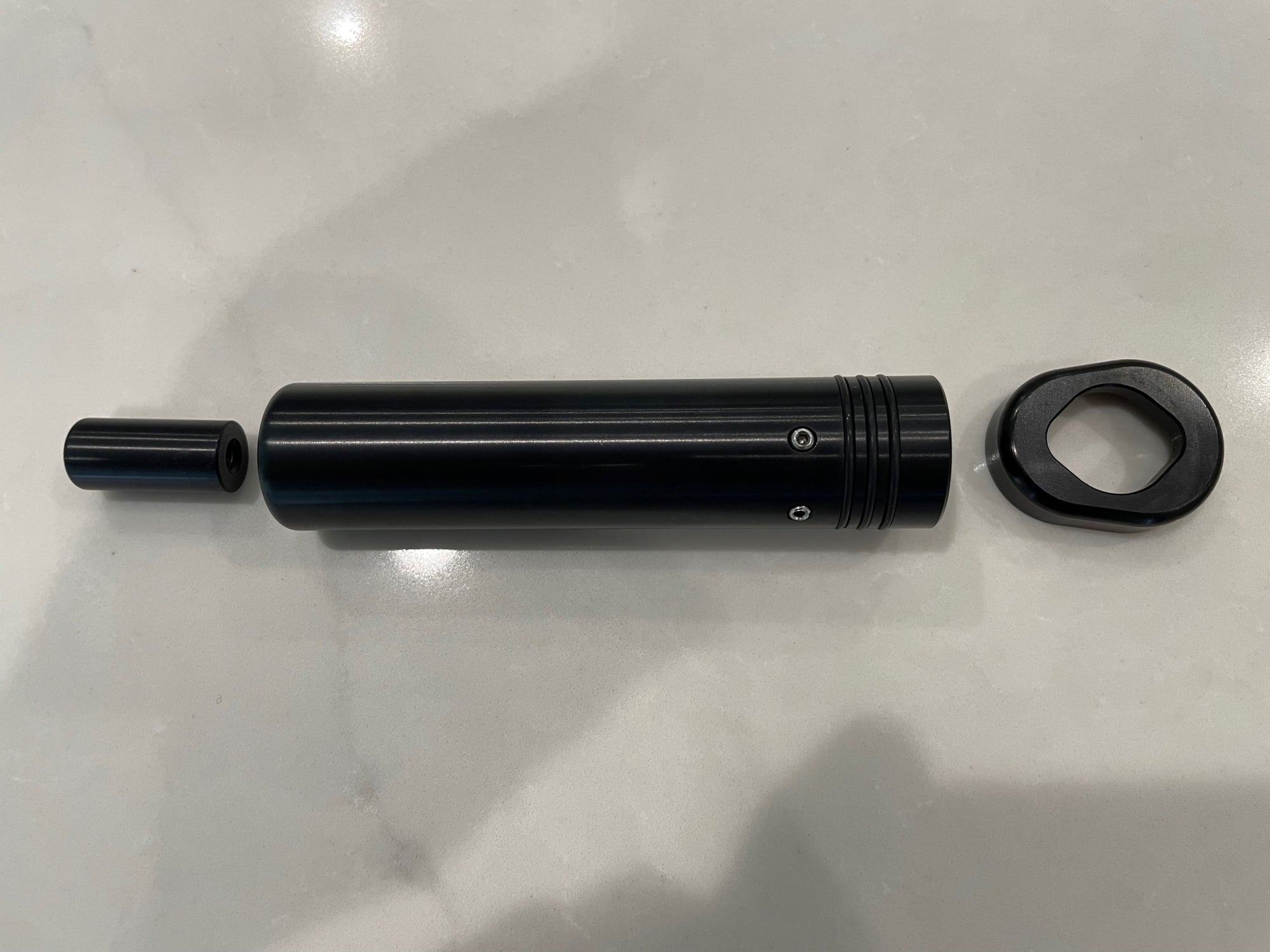 Interior/Upholstery - RENNLINE ALUMINUM E-BRAKE HANDLE - PORSCHE - 964 / 993 BLACK EXCELLENT CONDITION - Used - 1989 to 1998  911 - Granada Hills, CA 91344, United States