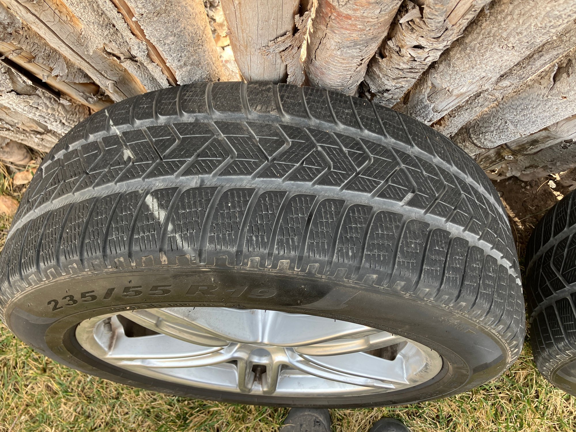 Wheels and Tires/Axles - 19" OEM Porsche Macan rims with Pirelli Scorpion snow tires - Used - All Years  All Models - Corrales, NM 87048, United States