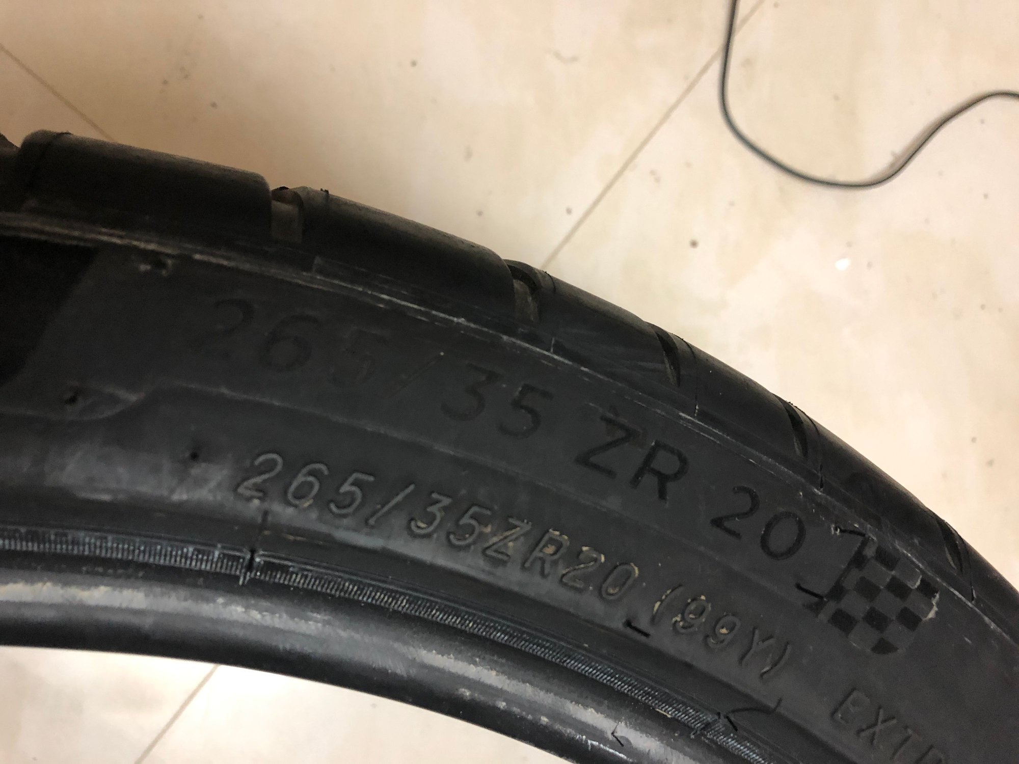 Wheels and Tires/Axles - For 991 GT2RS and GT3RS: Michelin Pilot Sport 4S 265/35R20 and 325/30R21 (nearly new) - Used - 2016 to 2019 Porsche 911 - Fort Lauderdale, FL 33331, United States