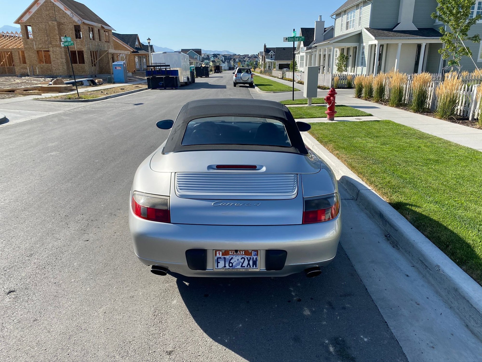 1999 Porsche 911 - 1999 Porsche 911 C4 Cabriolet Tiptronic - Used - VIN WP0CA2999XS654744 - 101,338 Miles - 6 cyl - 4WD - Automatic - Convertible - Silver - South Jordan, UT 84009, United States