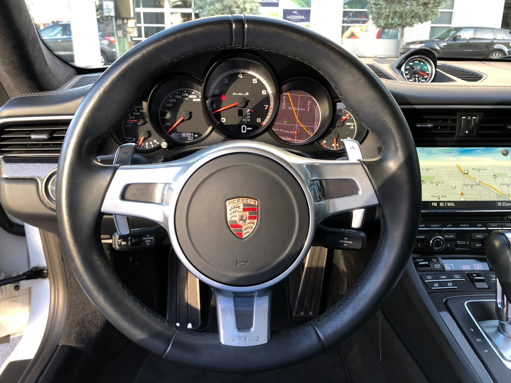 2015 Porsche 911 - 2015 PORSCHE 911 TURBO S - Used - VIN WP0AD2A9XFS160207 - 8,394 Miles - 6 cyl - AWD - Automatic - Coupe - White - Miami, FL 33146, United States