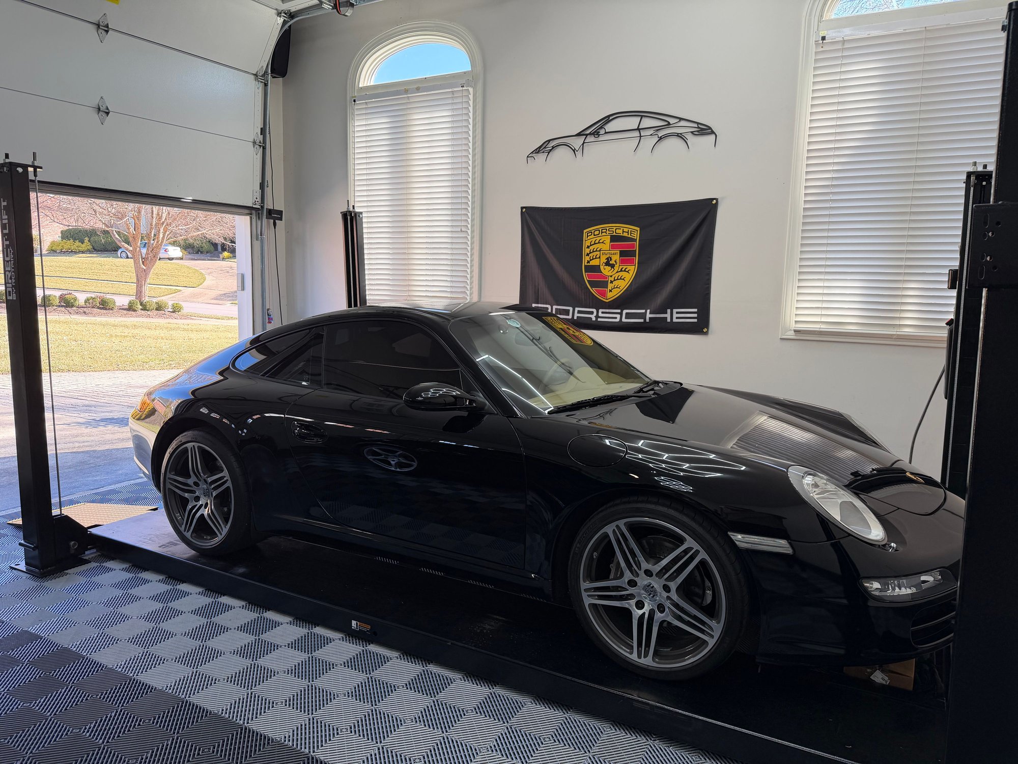 2008 Porsche 911 - 2008 Porsche 911 Carrera. 41k mis. Black w tan, manual transmission, coupe - Used - Louisville, KY 40245, United States