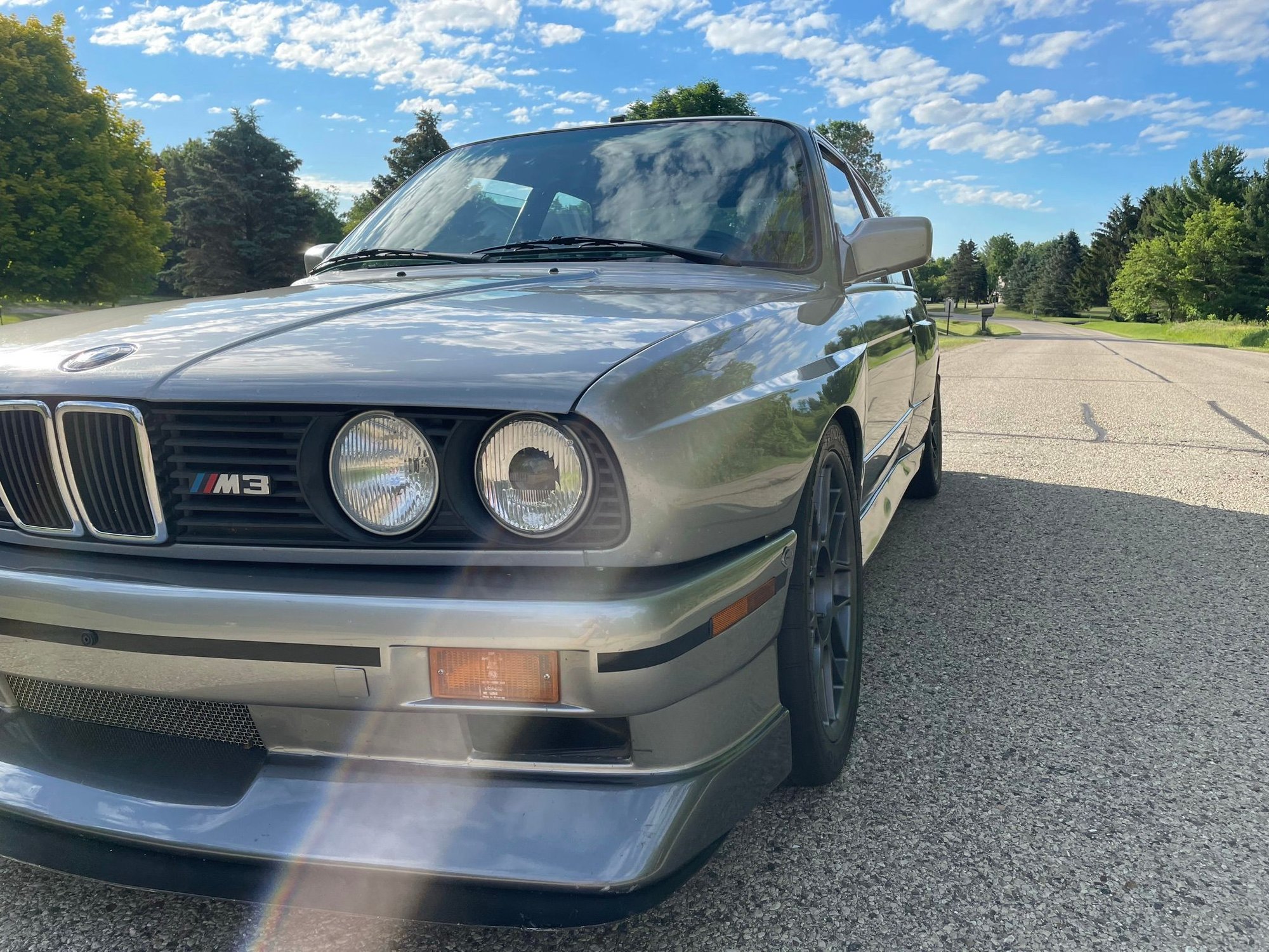 1988 BMW M3 - 1988 BMW M3 - 2.5L - Lachsilber on Black - 122K miles - Clean Carfax - Used - VIN 11111111111111111 - 122,500 Miles - 4 cyl - 2WD - Manual - Coupe - Silver - Waukesha, WI 53189, United States
