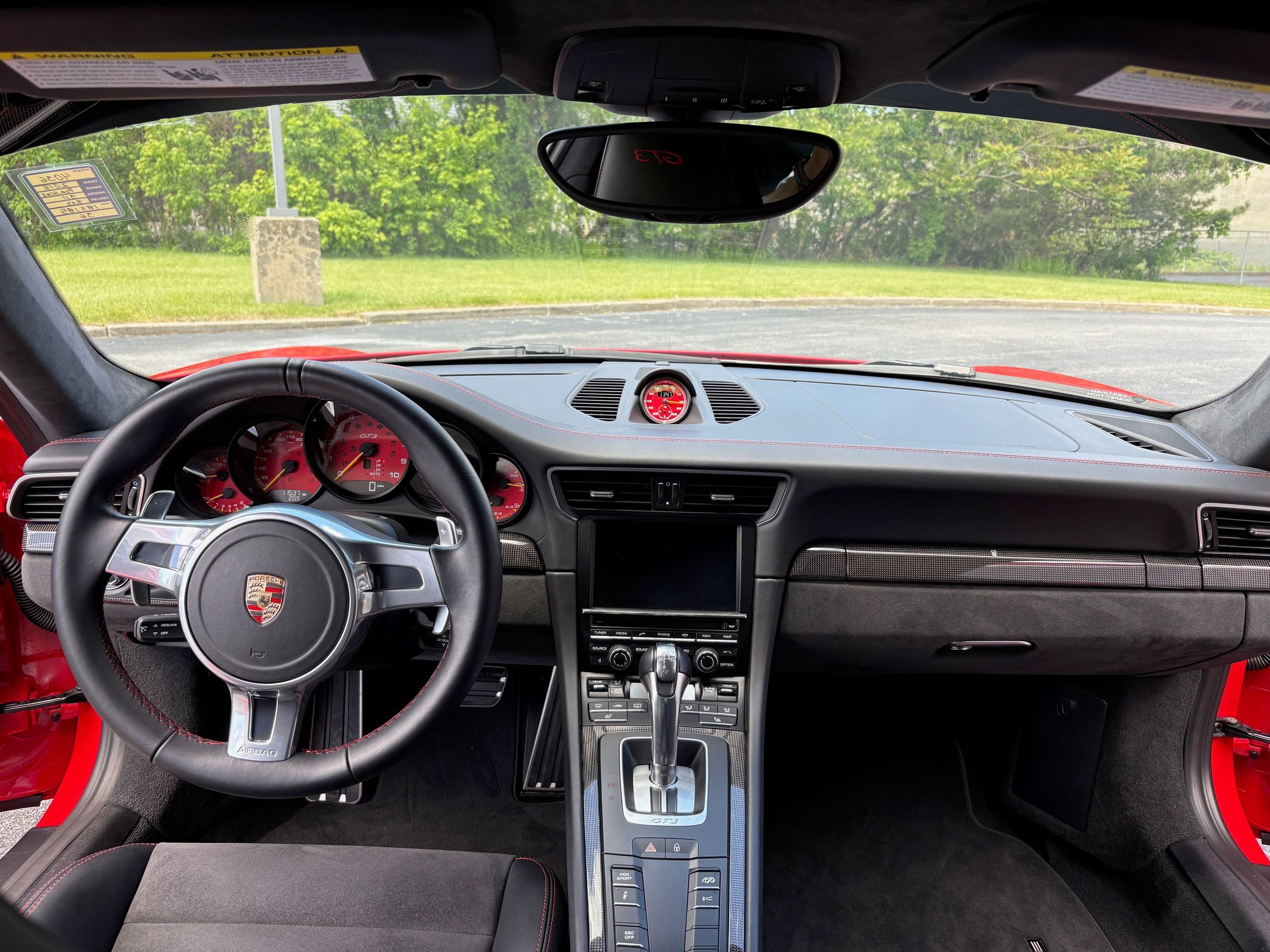 2015 Porsche 911 - 991.1 GT3, F motor, low miles, sport seats - Used - VIN WP0AC2A95FS183185 - 11,531 Miles - 6 cyl - 2WD - Automatic - Coupe - Red - Boston, MA 02155, United States