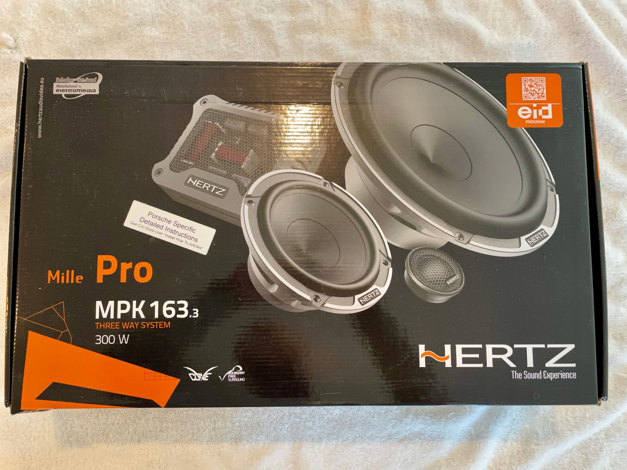 Audio Video/Electronics - 997/987 3-way Component Speaker Upgrade Kit - Hertz MPK 163.3 Pro - New - 2005 to 2012 Porsche 911 - 2005 to 2012 Porsche Boxster - 2005 to 2012 Porsche Cayman - Painesville, OH 44077, United States
